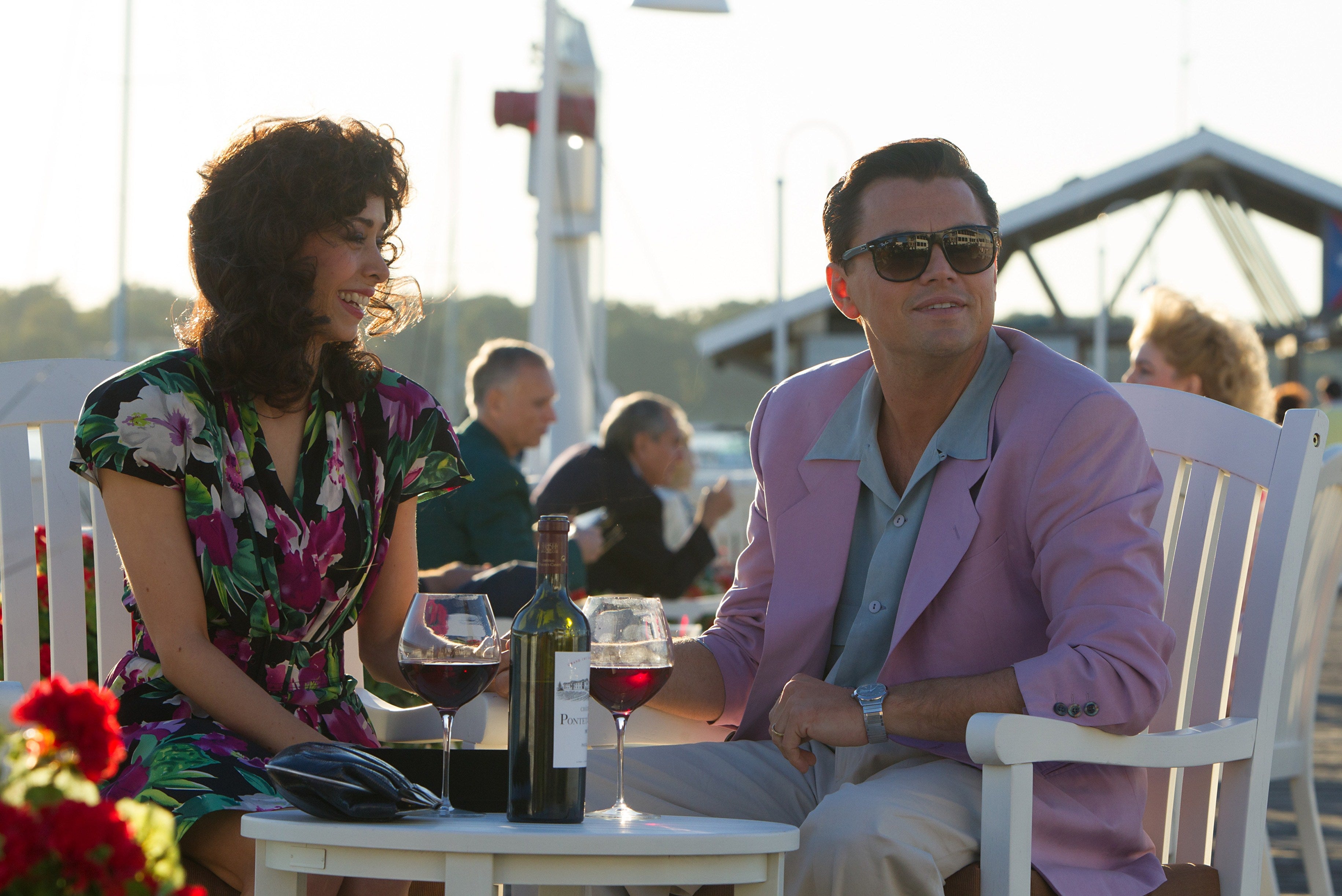 Before it all went south: Milioti and DiCaprio in ‘The Wolf of Wall Street’