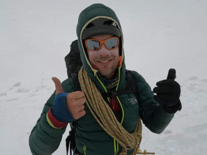 Australian mountaineer Matthew Eakin