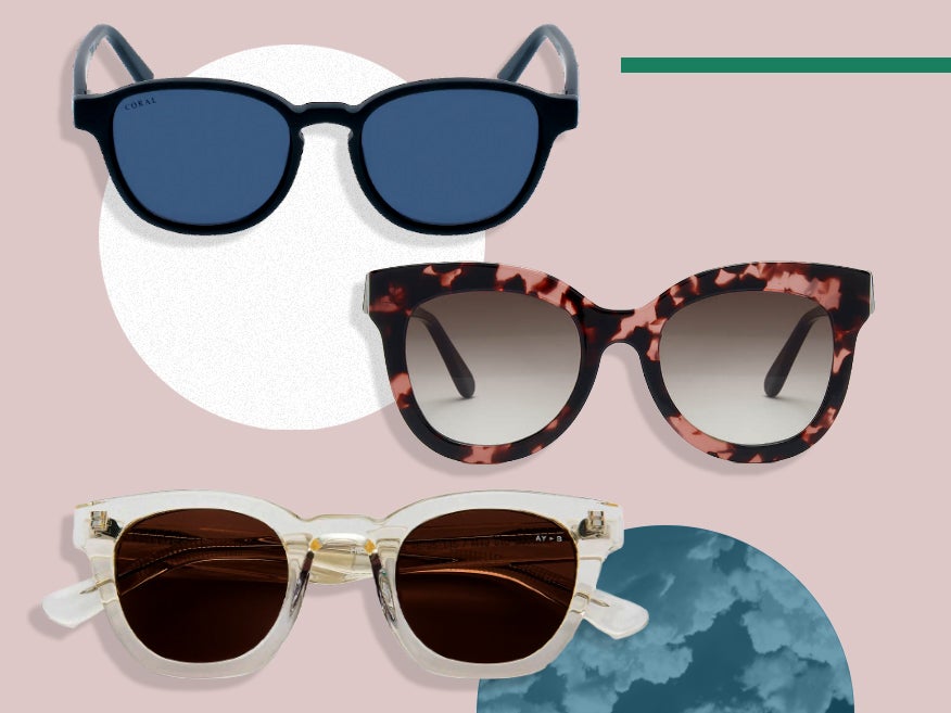 Choose from recycled frames, eco-friendly materials or vintage and pre-loved styles