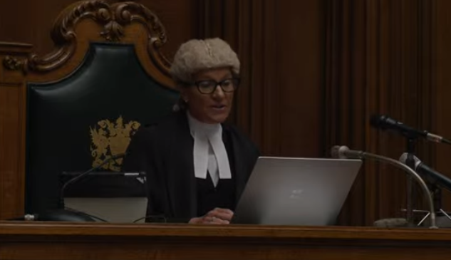 Judge Sarah Munro reads out the sentence in Ben Oliver’s trial at the Old Bailey