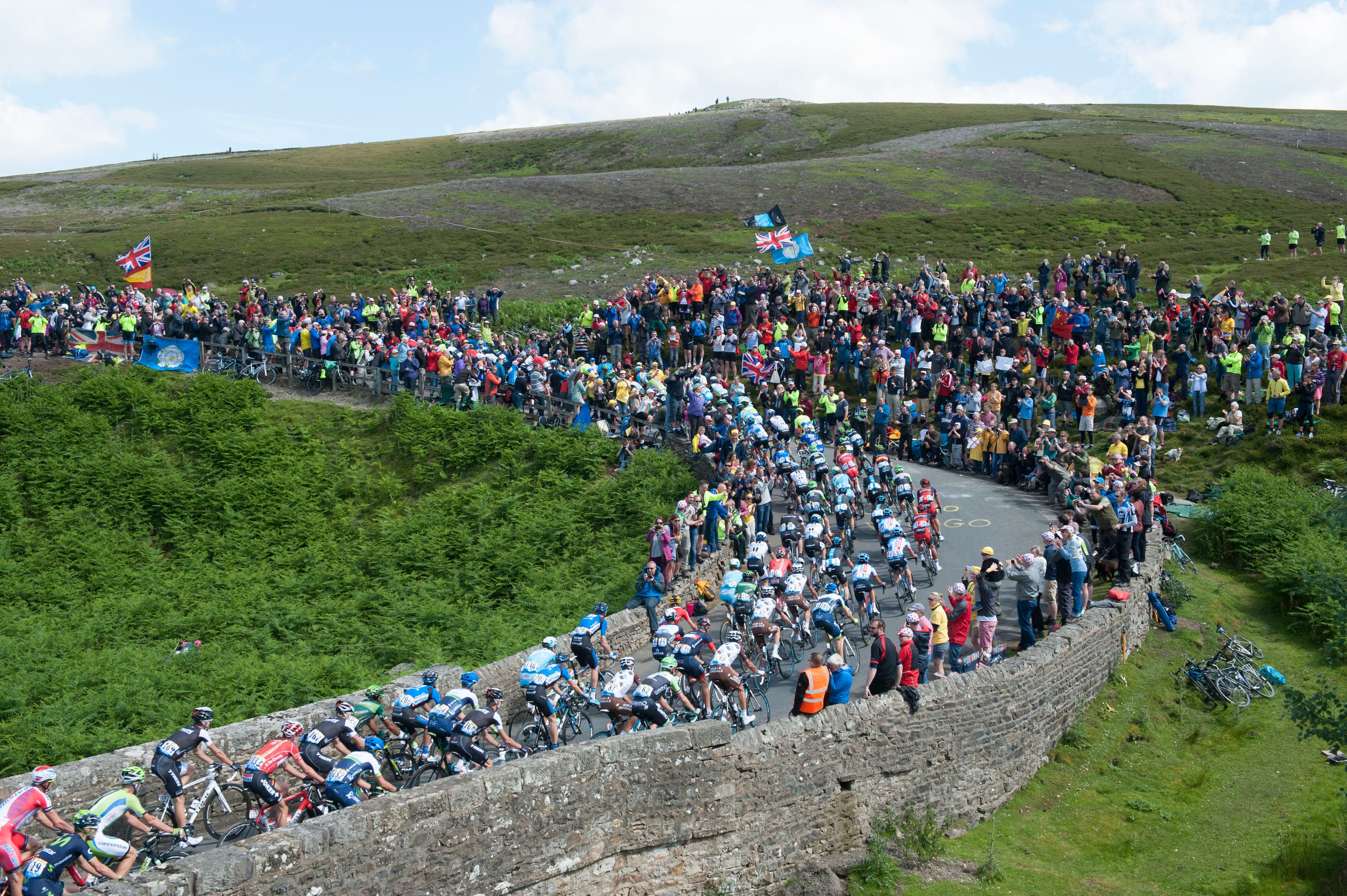 The Tour de Yorkshire was a legacy event from the hugely popular Grand Depart of the Tour de France in 2014 (Tim Goode/PA)