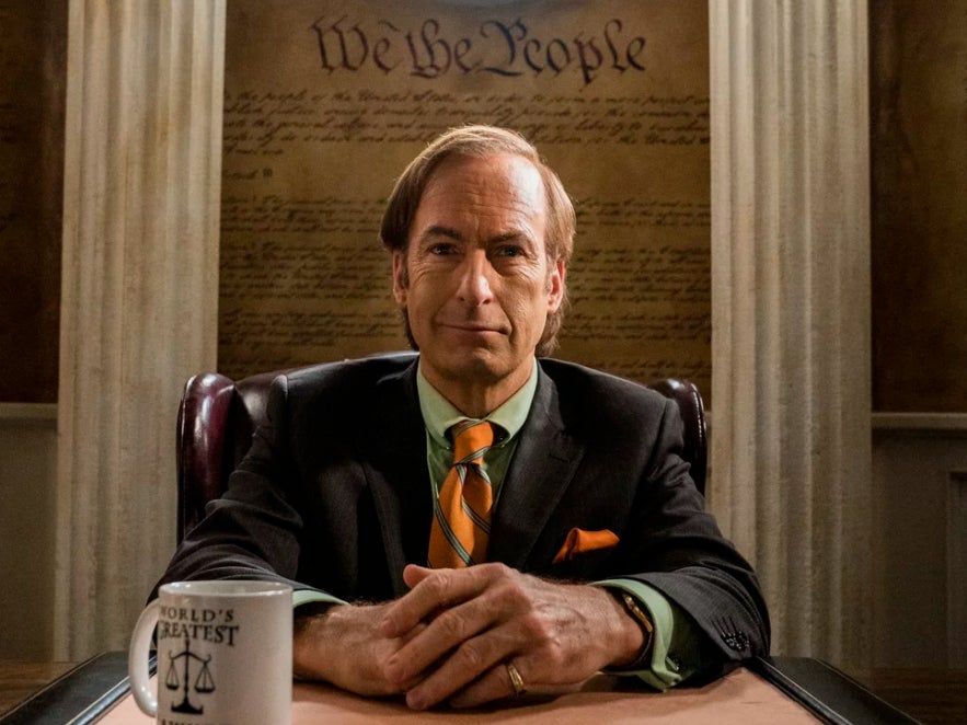 Bob Odenkirk as Saul Goodman in ‘Better Call Saul'