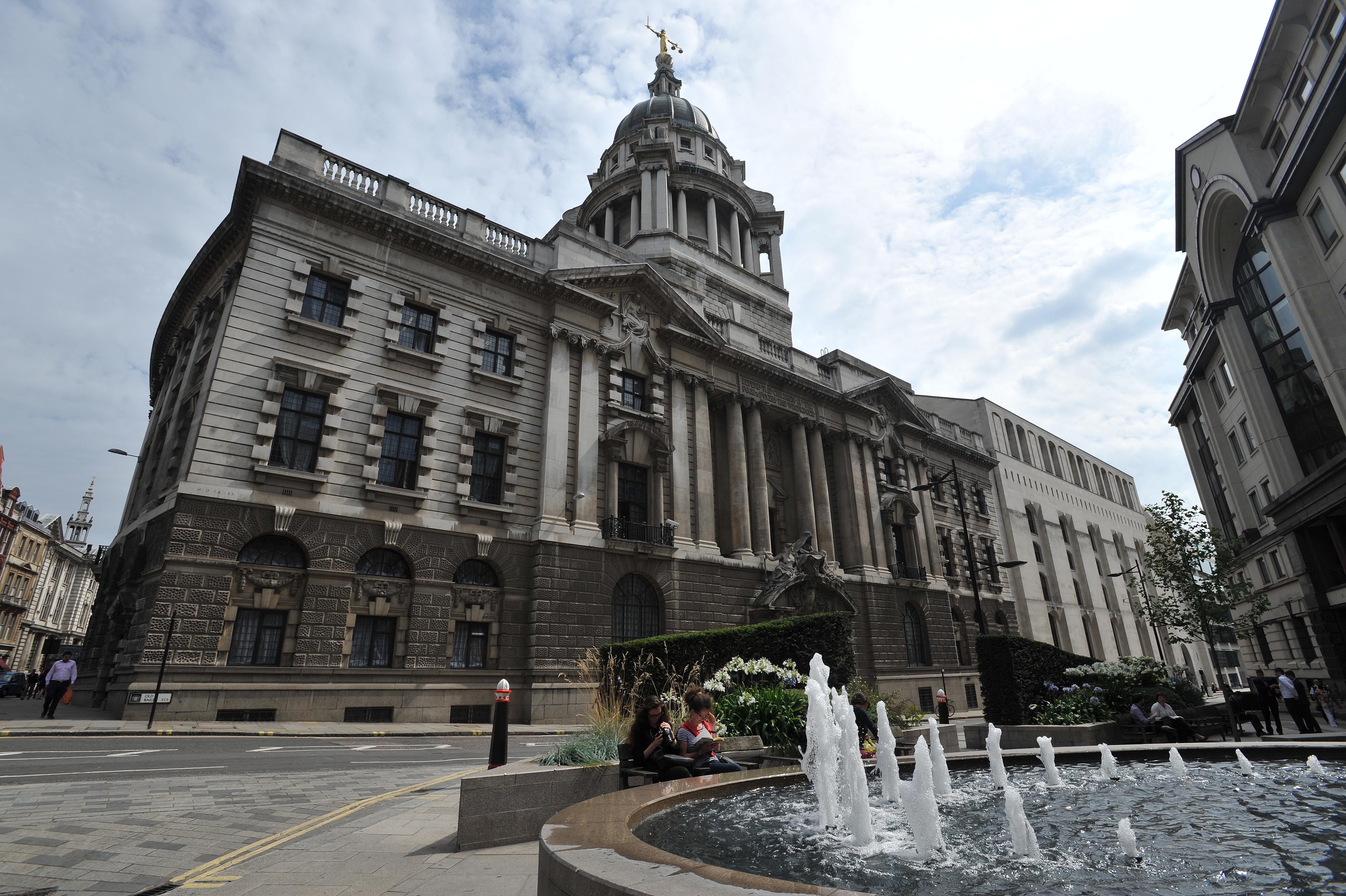 The sentencing at the Old Bailey was the first to be televised (PA)