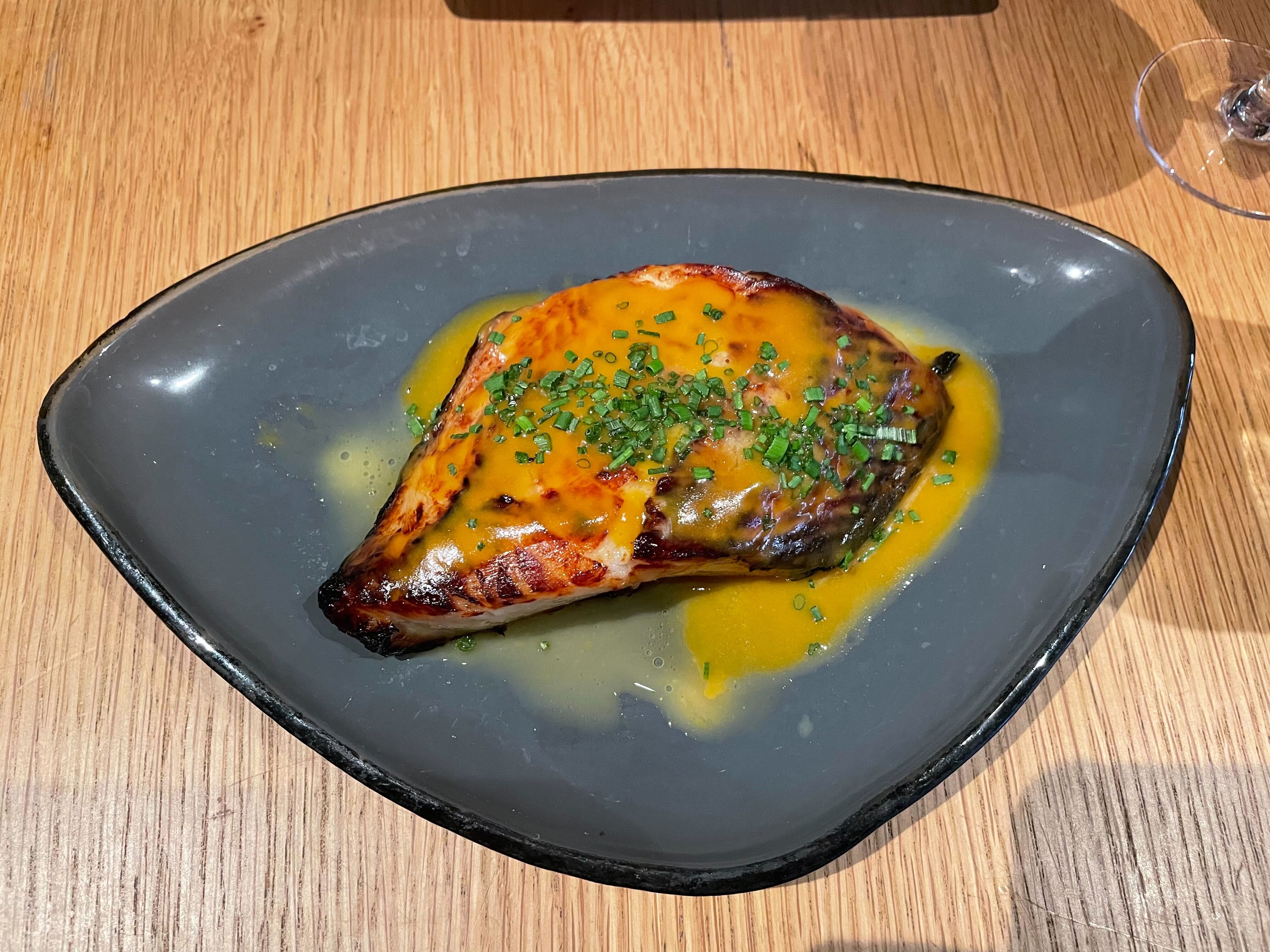 The perfect bite: black cod aji miso