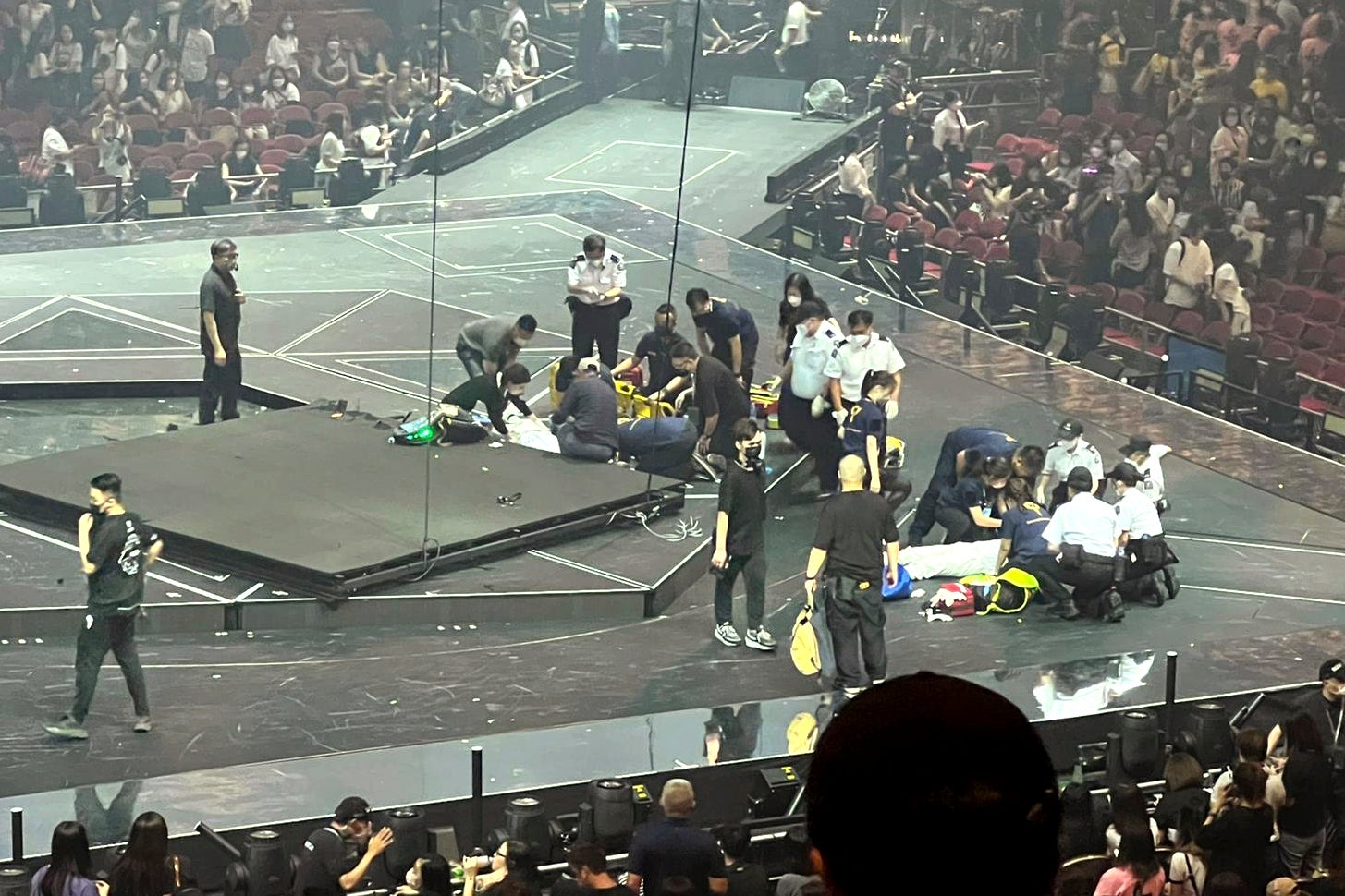 CORRECTION Hong Kong Concert Accident