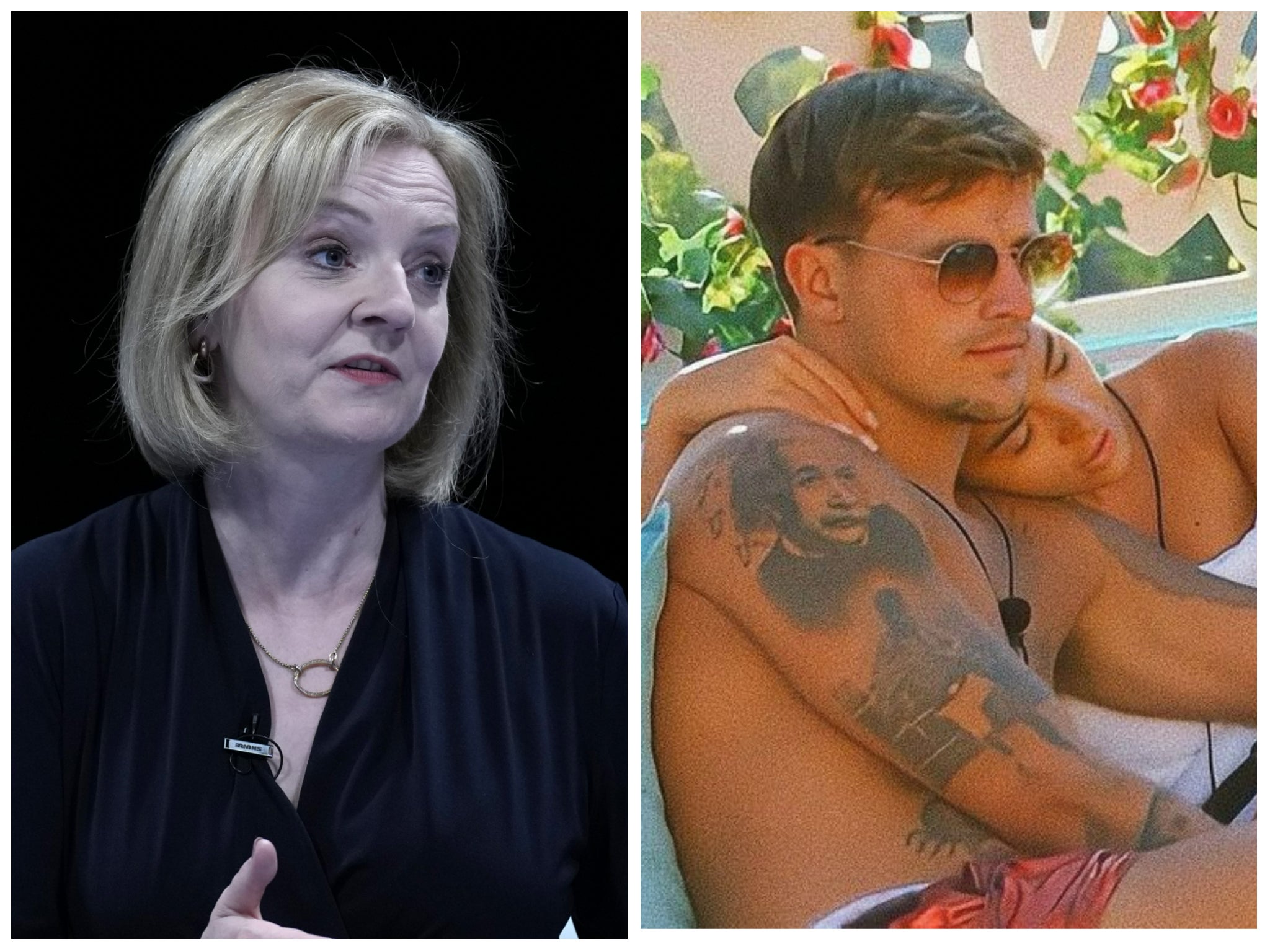 Liz Truss ‘completely horrified’ by Love Island