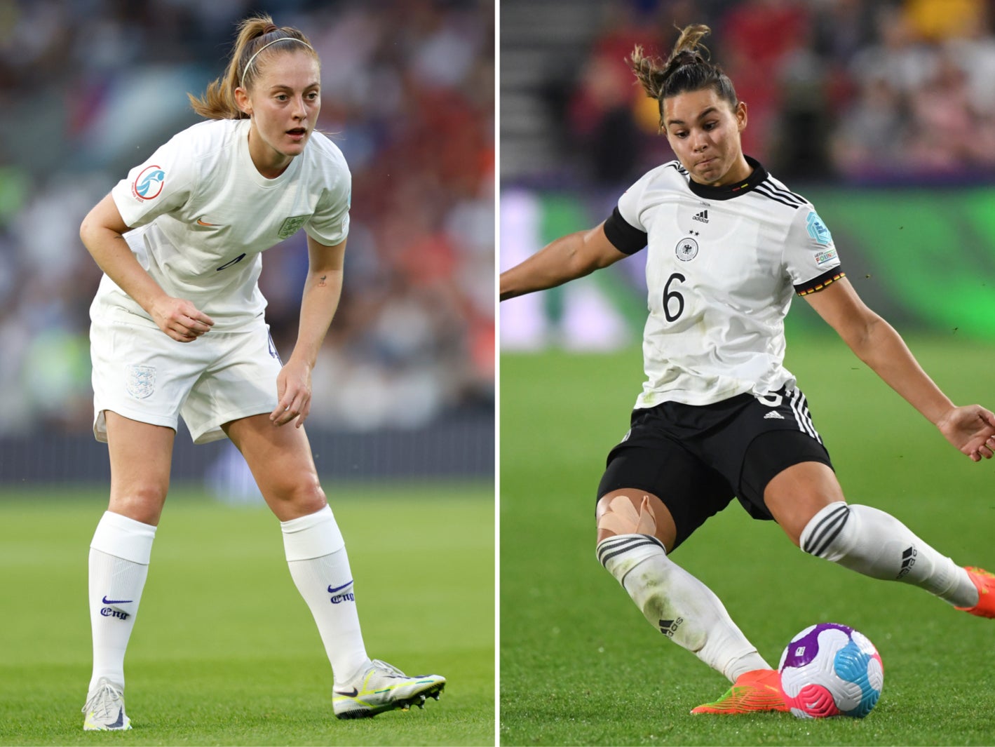 Keira Walsh, Lena Oberdorf and the battle that could determine the Euro 2022 final