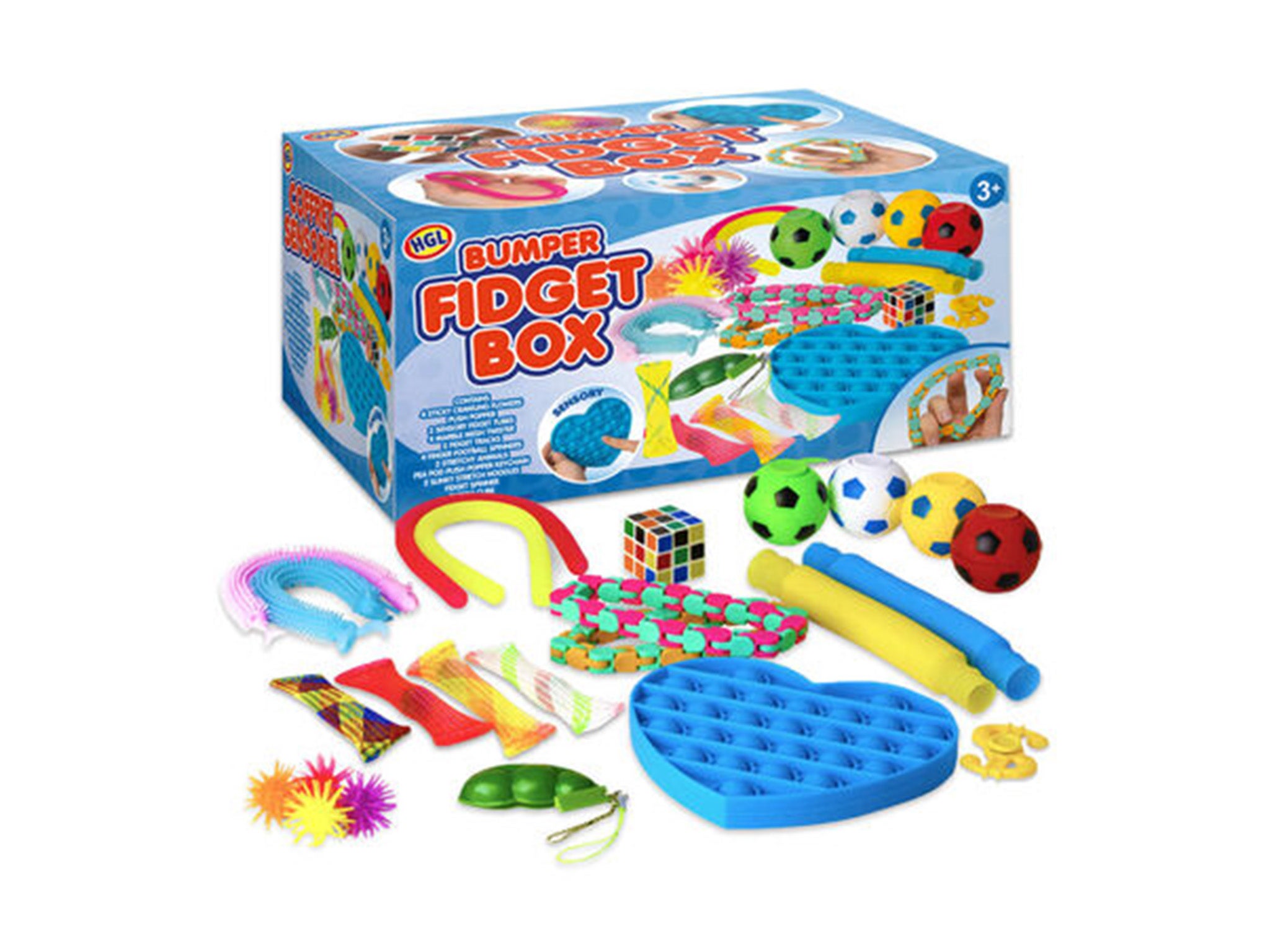 HGL bumper fidget fun box 