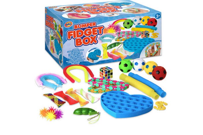 HGL bumper fidget fun box