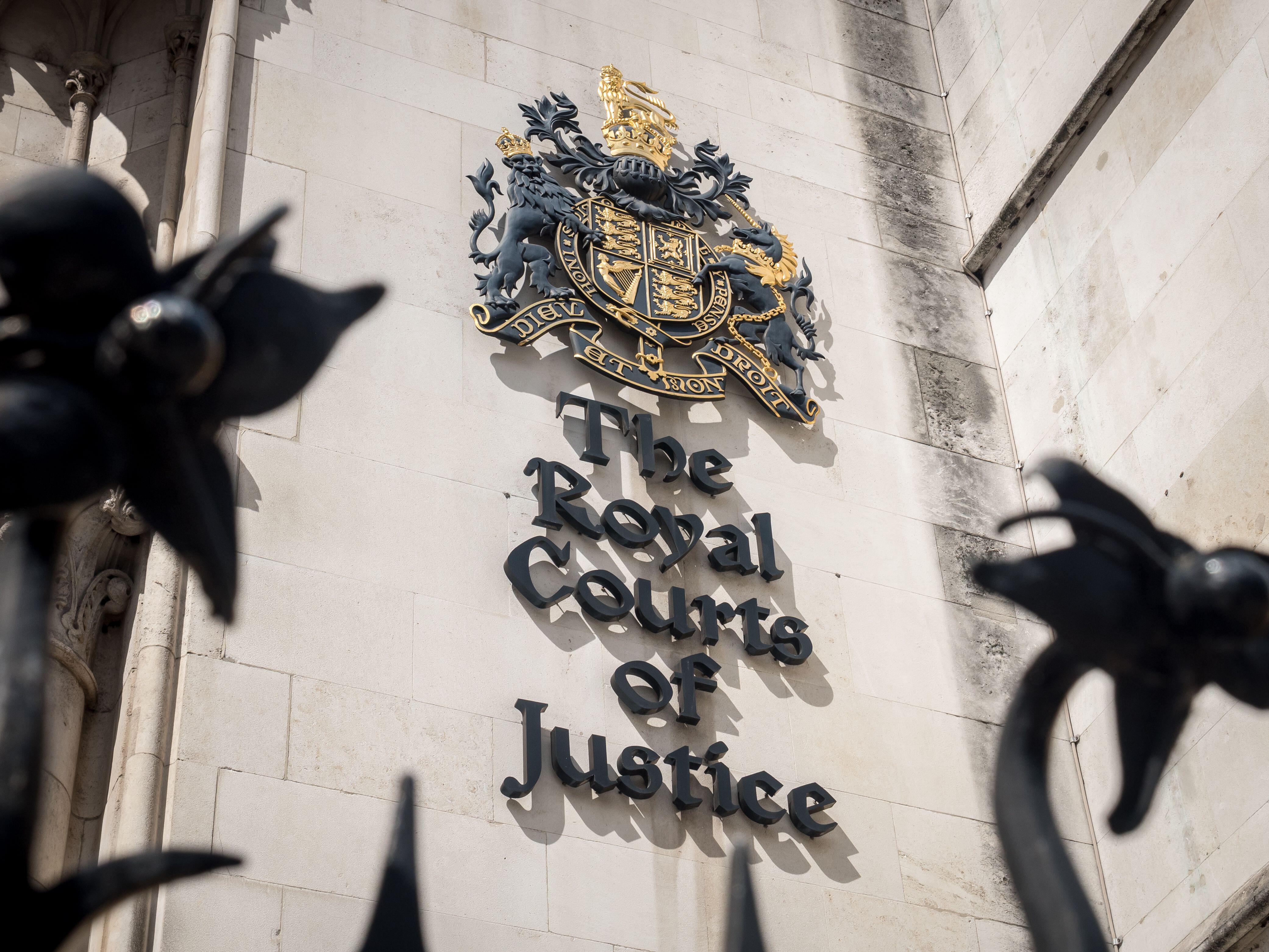The Royal Courts of Justice houses the High Court and Court of Appeal (Alamy/PA)