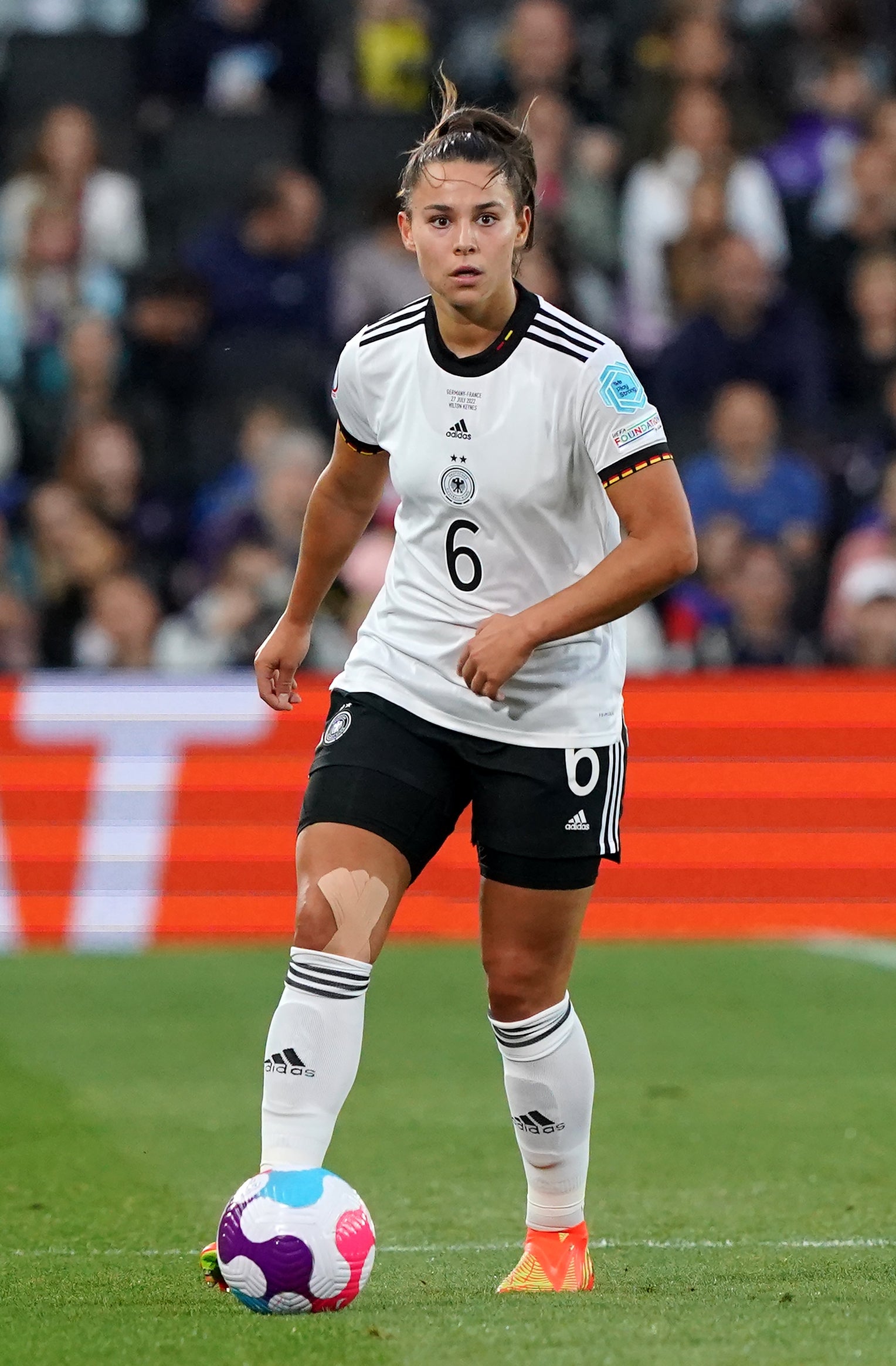 Lena Oberdorf plays in a deeper role for Germany (Jonathan Brady/PA)