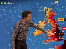 UK heatwave: Weather forecasters bombarded with ‘unprecedented’ abuse for reporting facts on climate crisis