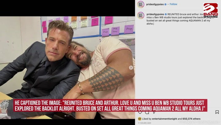 Jason Momoa reveals Ben Affleck will return as Batman in new Aquaman film