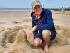 Oi kids, leave sandcastle construction to the experts