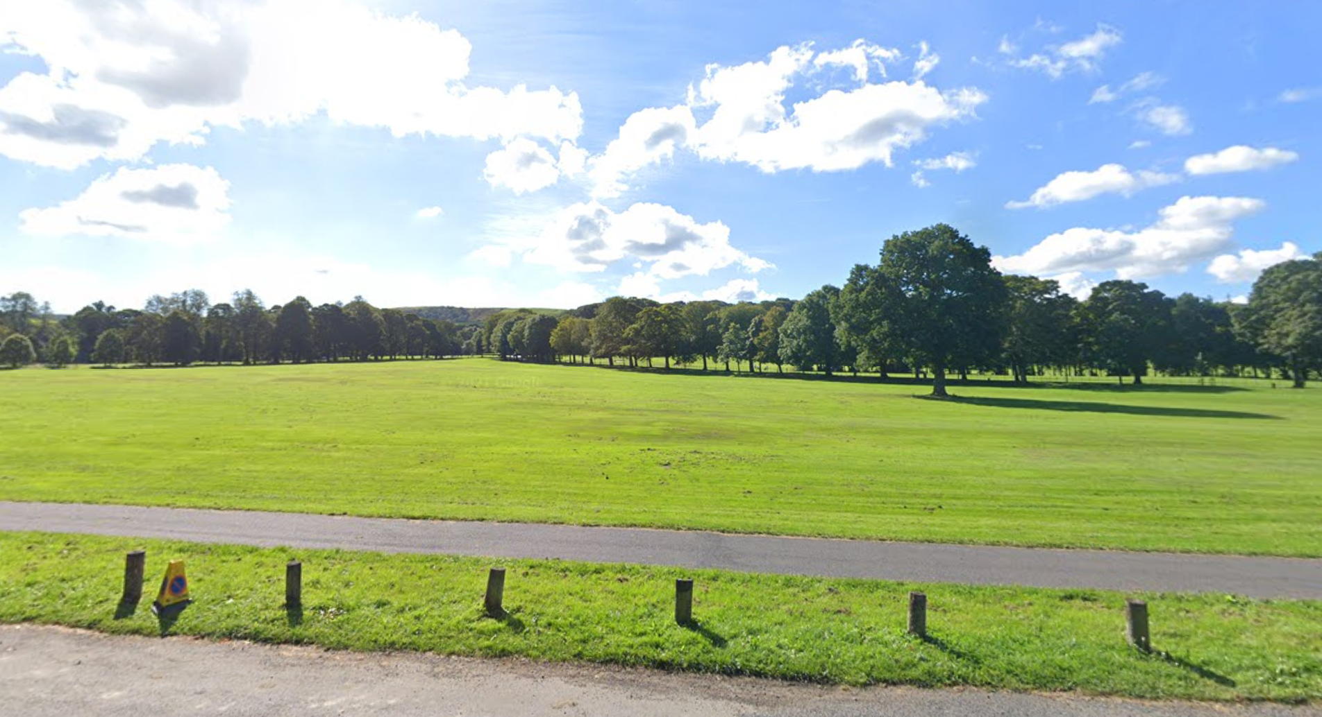 A view of Towneley Park, Burnley, where police are calling on witnesses from the day of the incident