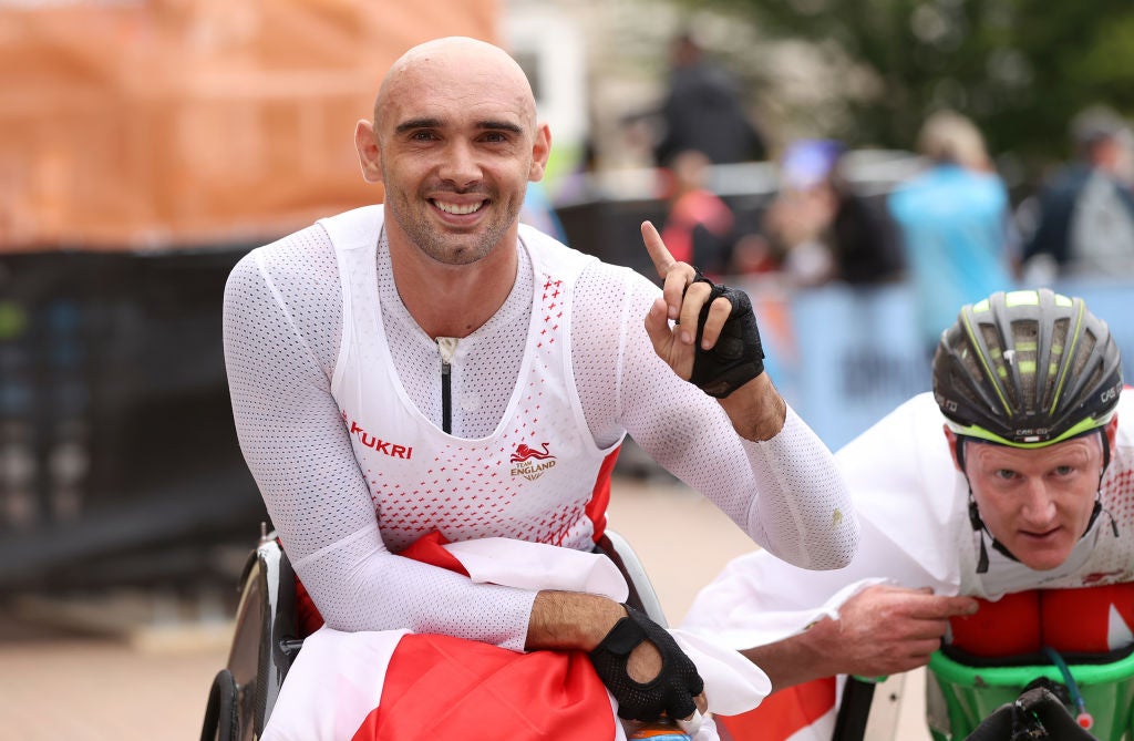 Johnboy Smith improved upon his silver medal at the Gold Coast four years ago