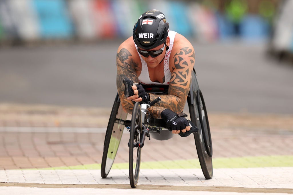 Weir was left to curse his luck after admitting he considered packing a spare tyre