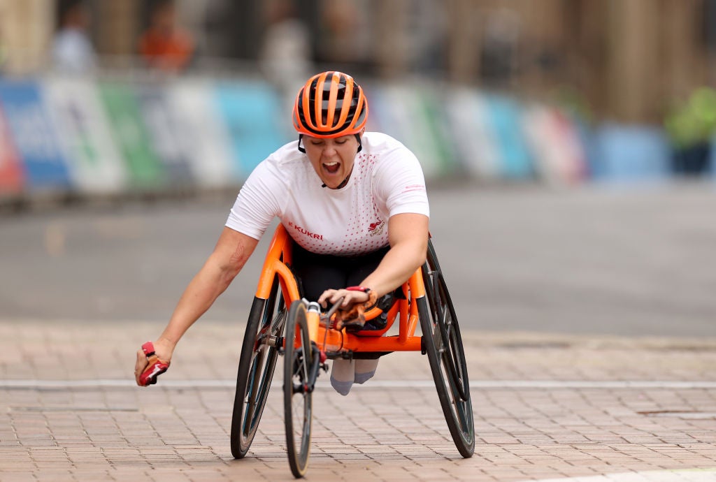 Eden Rainbow-Cooper took silver