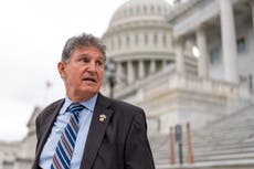 Joe Manchin evades question about whether he’ll support Joe Biden in 2024