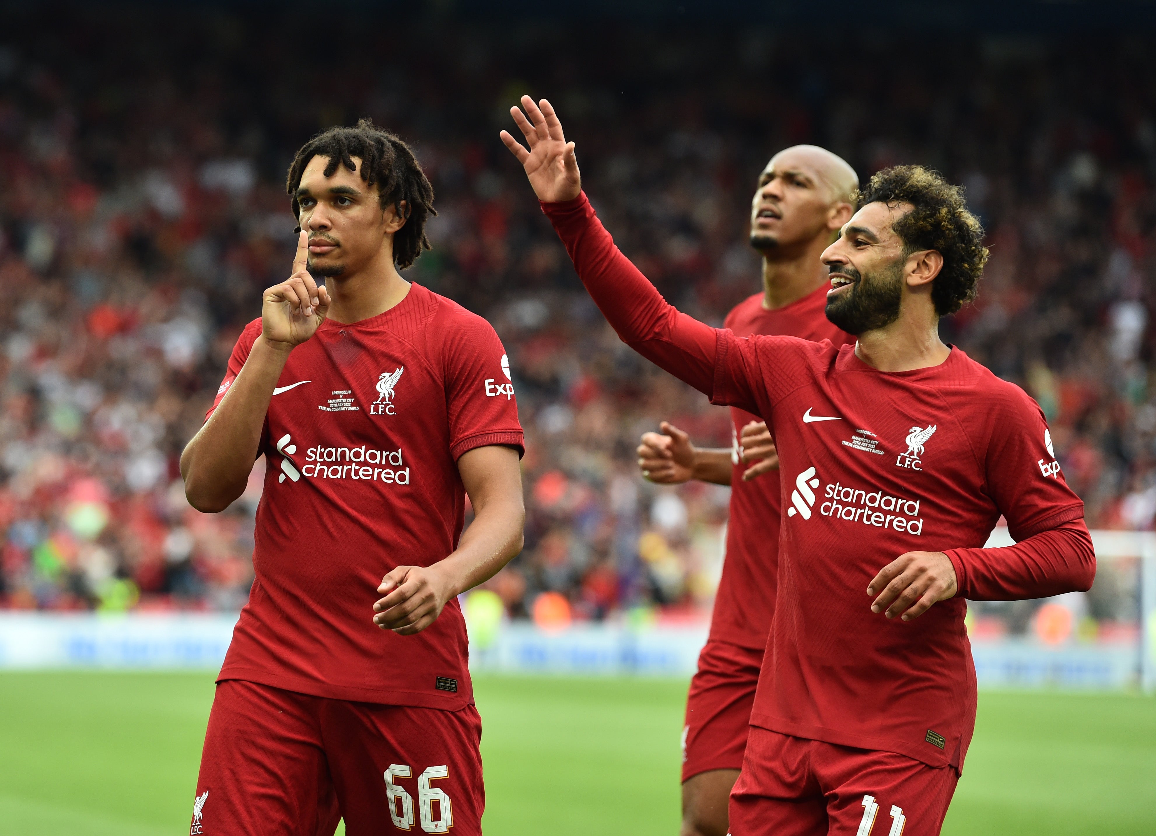 Trent Alexander-Arnold grabbed Liverpool’s opener