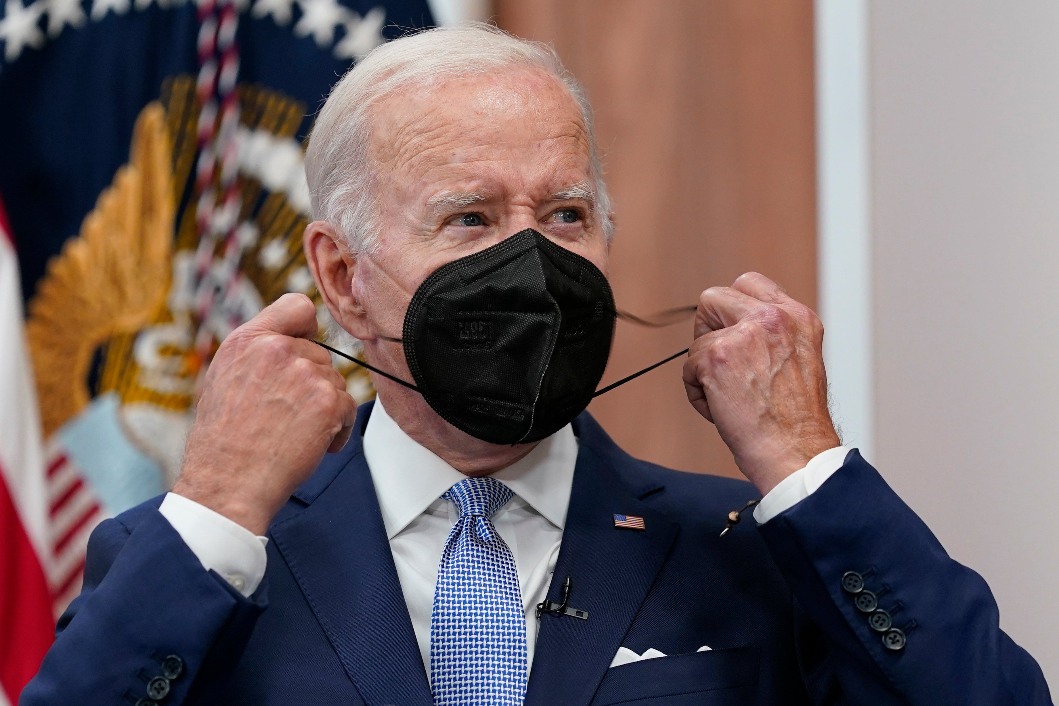 Virus Outbreak Biden Rebound