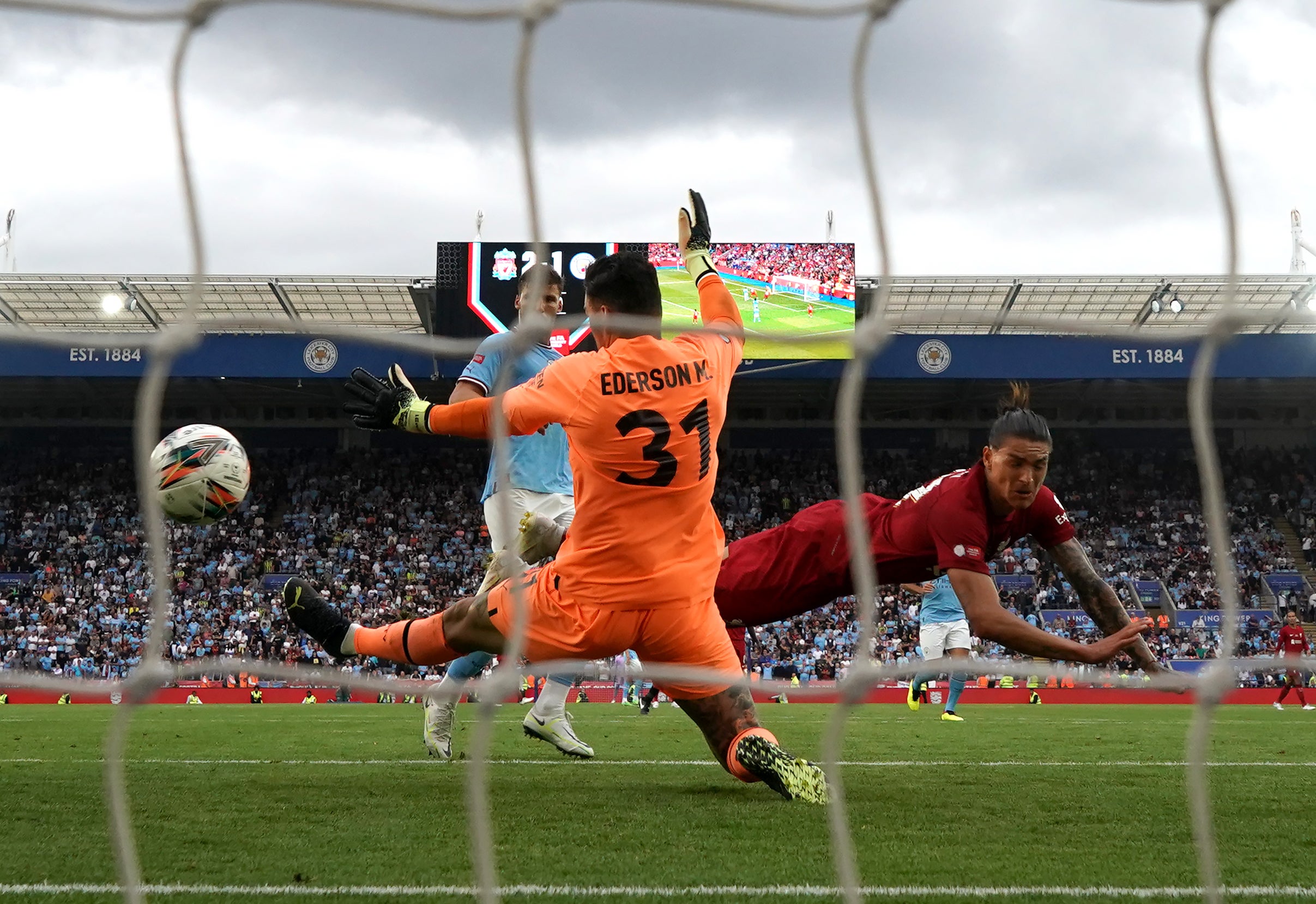 Darwin Nunez was on the scoresheet for Liverpool in the Community Shield