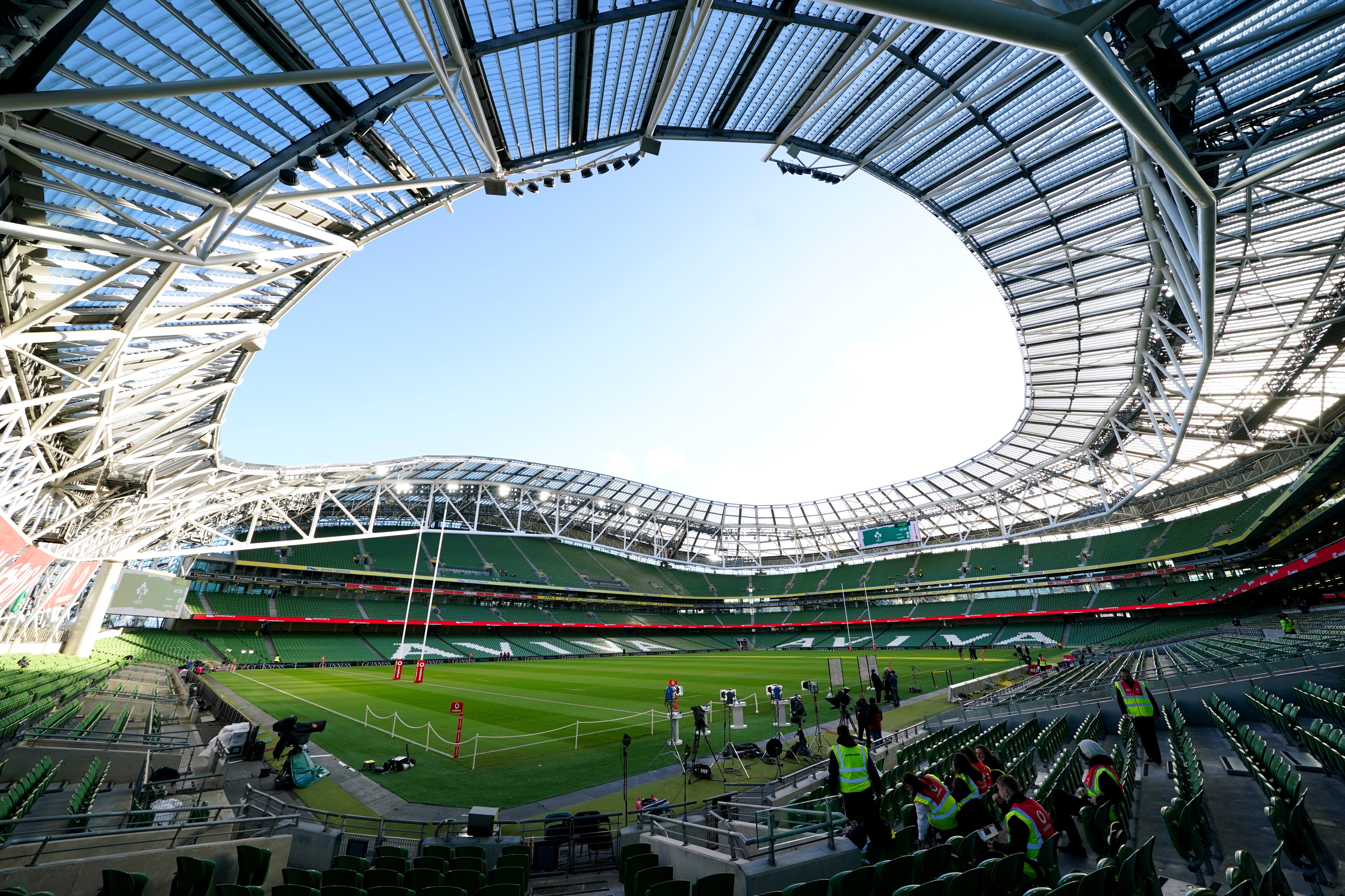 The Aviva Stadium in Dublin (Brian Lawless/PA)