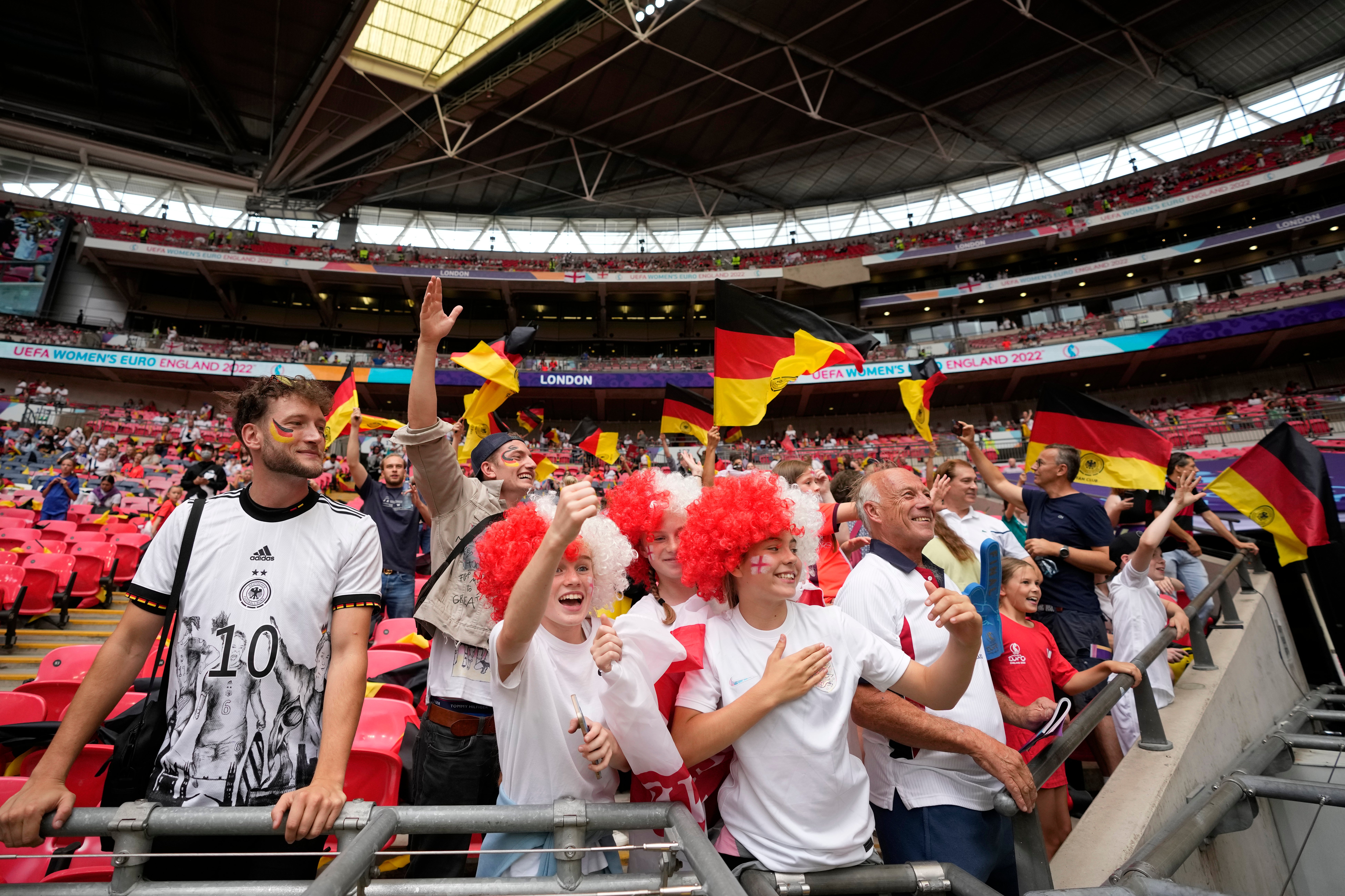 England Germany Euro 2022 Women Soccer