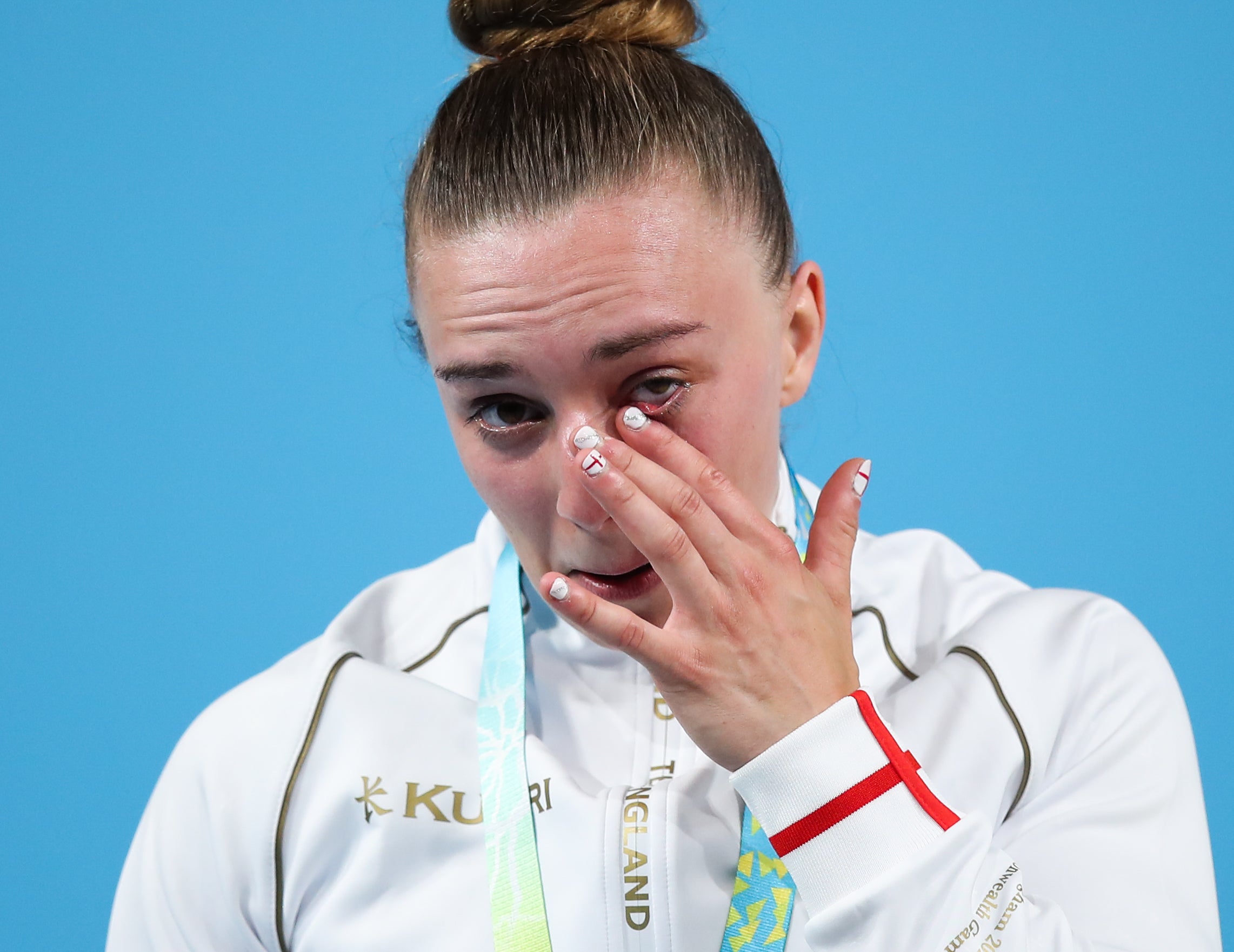 Jessica Gordon-Brown was euphoric after claiming a silver medal at the Commonwealth Games (Isaac Parkin/PA)