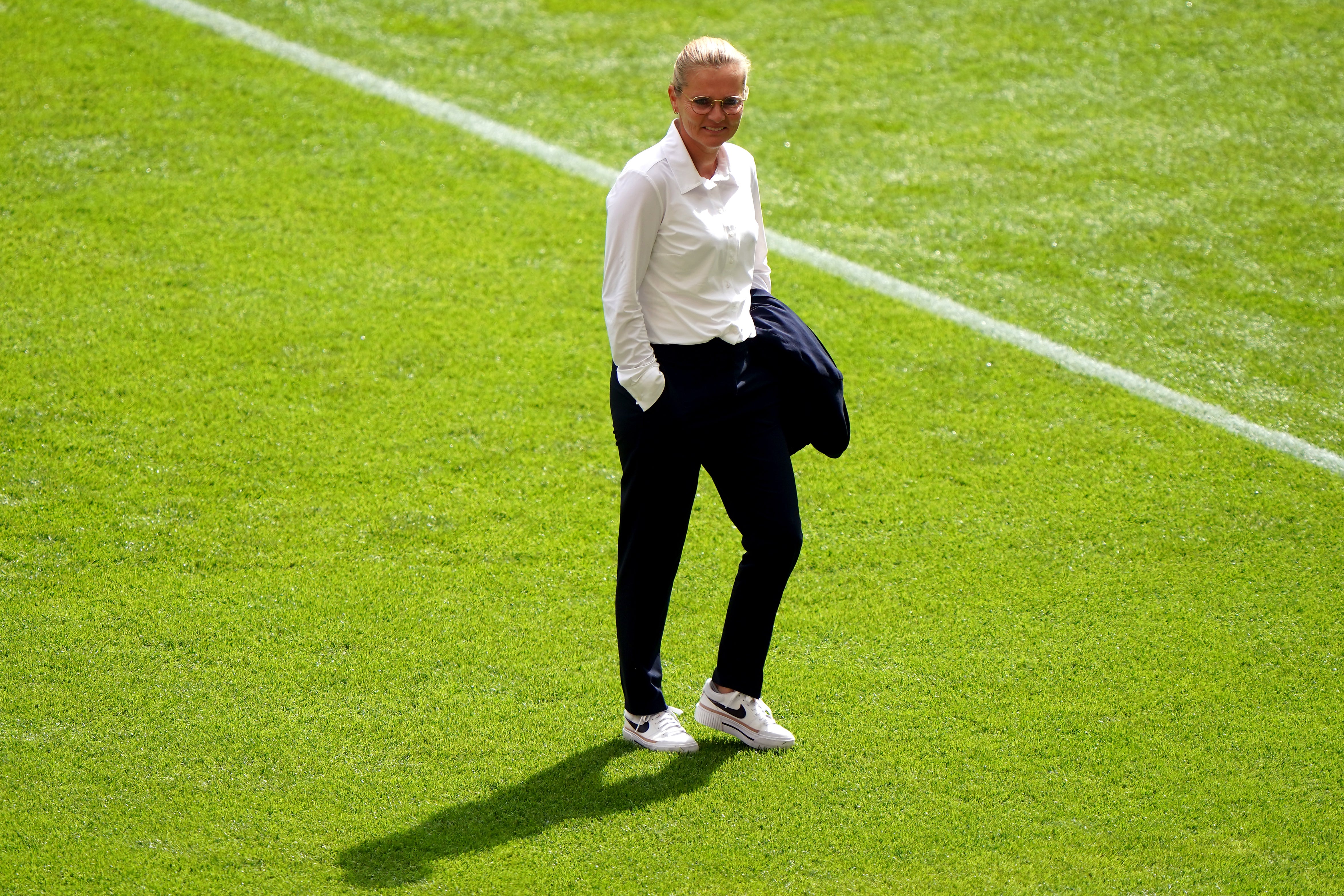 Sarina Wiegman stayed calm under pressure