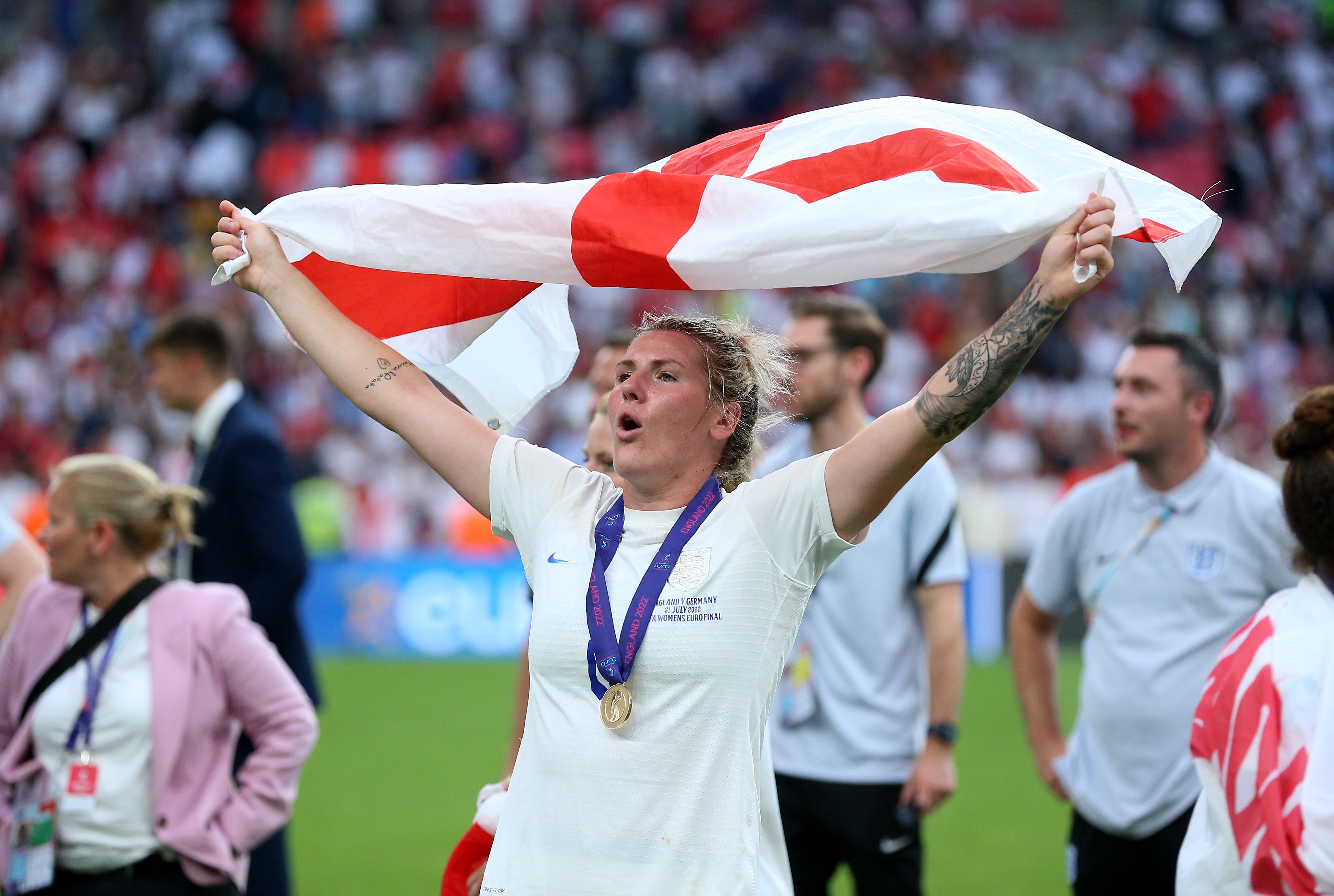 Millie Bright was instrumental in England’s victory