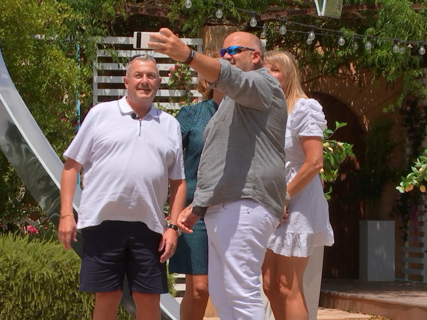 Tasha and Andrew’s parents take a selfie – Love Island