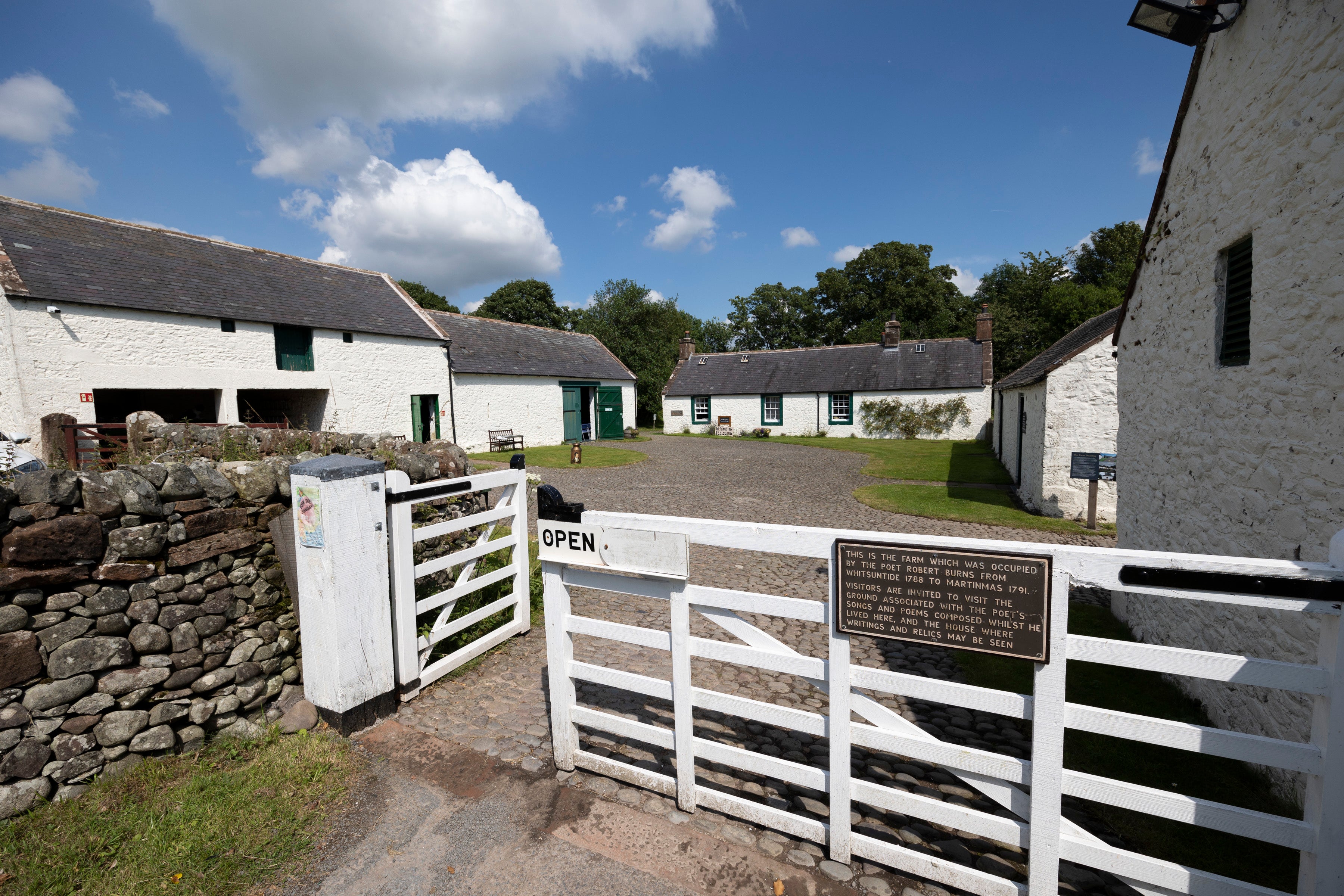 Ellisland Farm has been recreated in the Minecraft world by students at Glasgow University (Martin Shields)