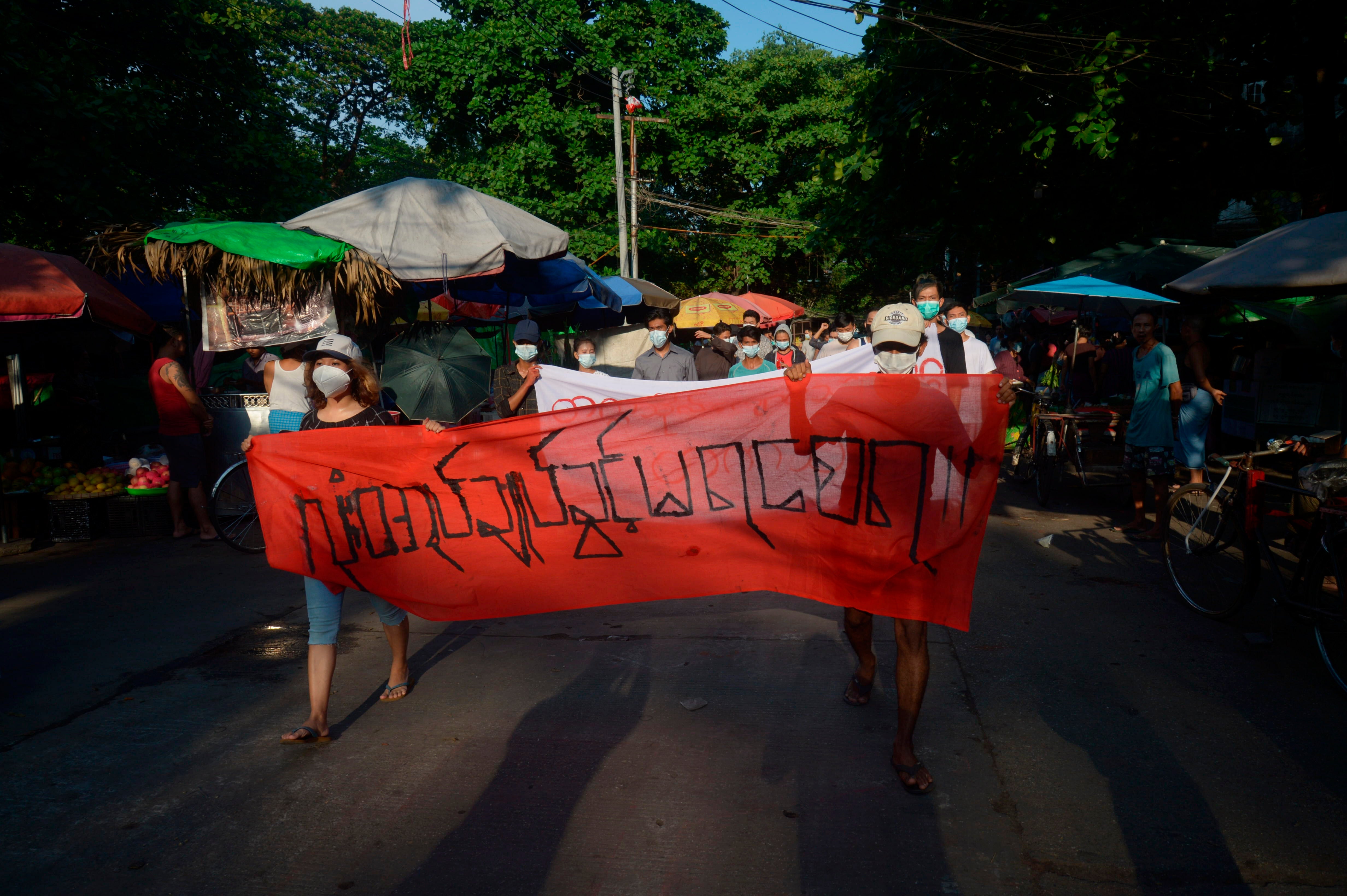 Myanmar Japan Arrested Filmmaker