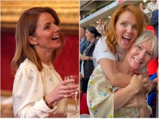 Spice Girls fans ‘disappointed’ as Geri Halliwell hugs Nadine Dorries