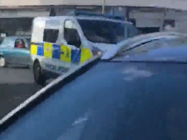 Road-rage motorist drives with victim still on his bonnet