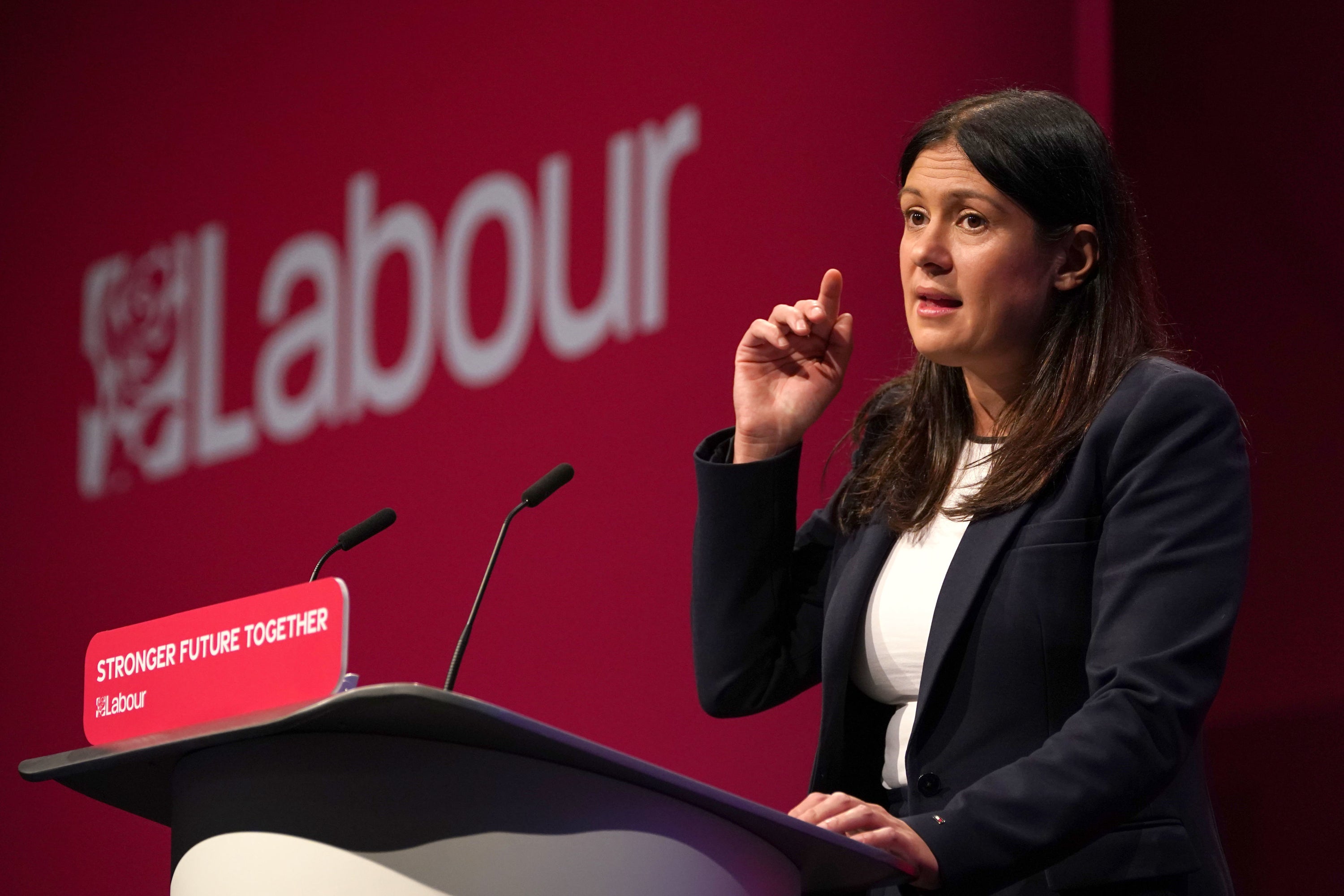 Shadow levelling up secretary Lisa Nandy (Gareth Fuller/PA)