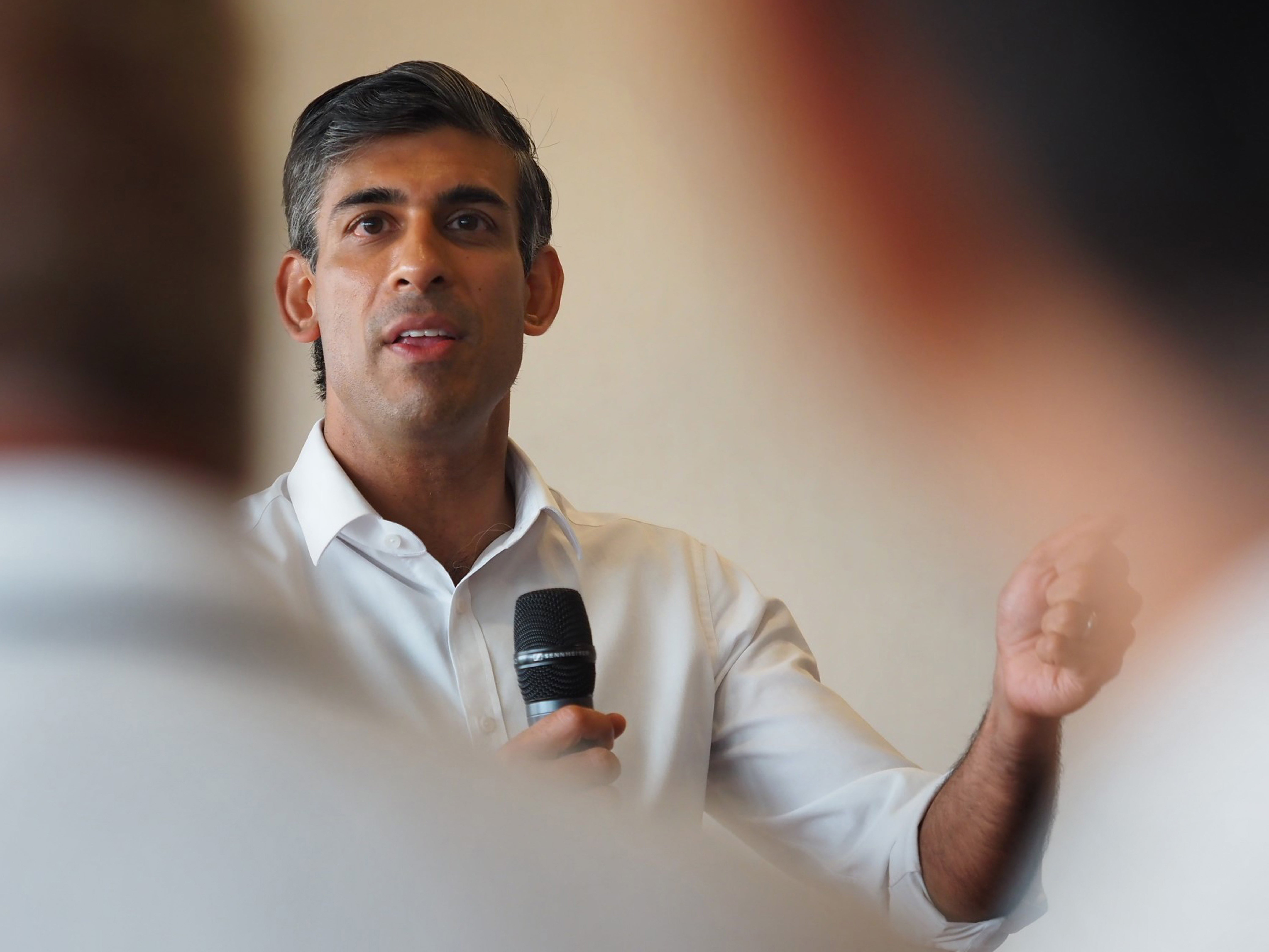 Rishi Sunak outlined a series of policies on terrorism and extremism (Joe Sene/PA)