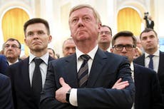 Ex-Putin adviser Chubais reported to be in European hospital