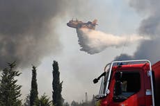 Blaze contained in southern France but 4 firefighters hurt