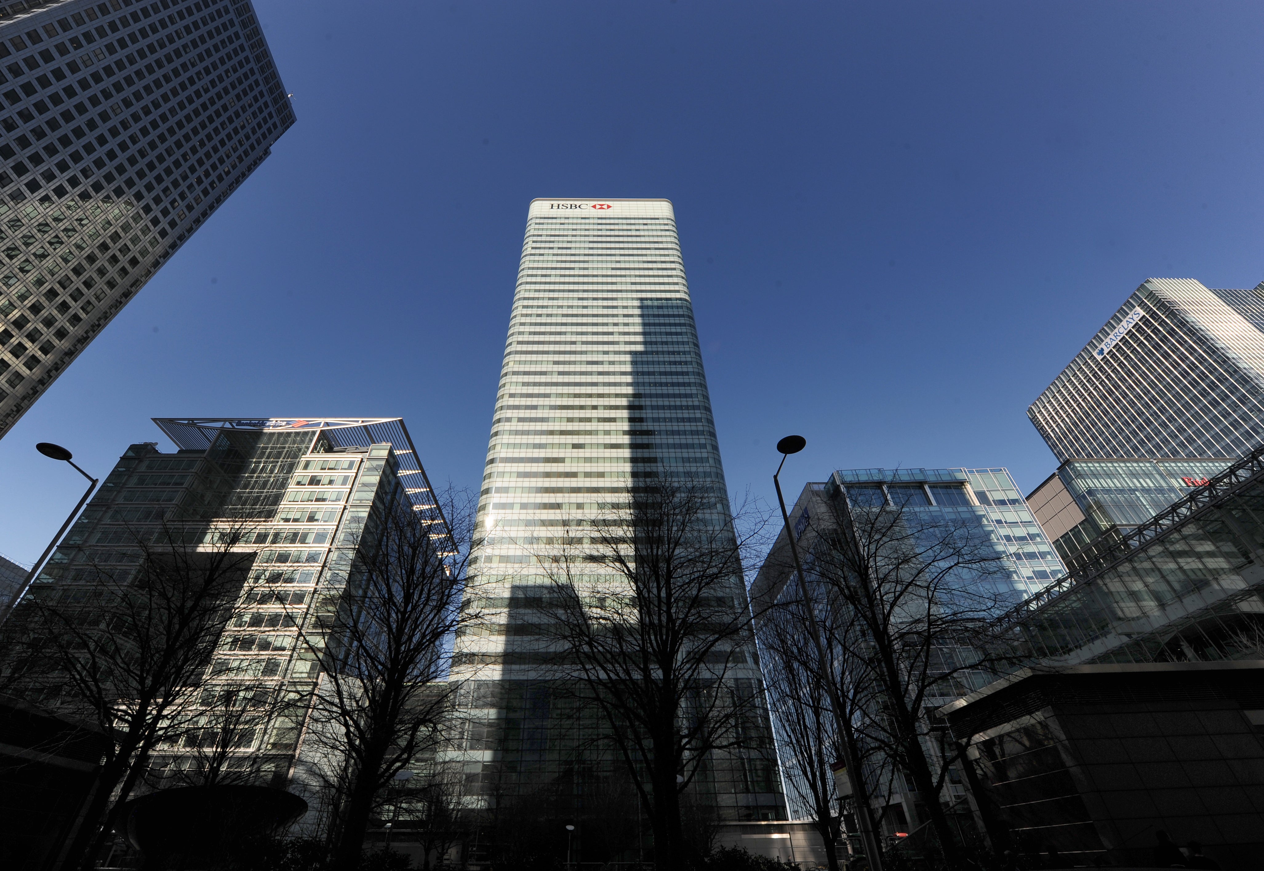 General view of the HSBC building (PA)