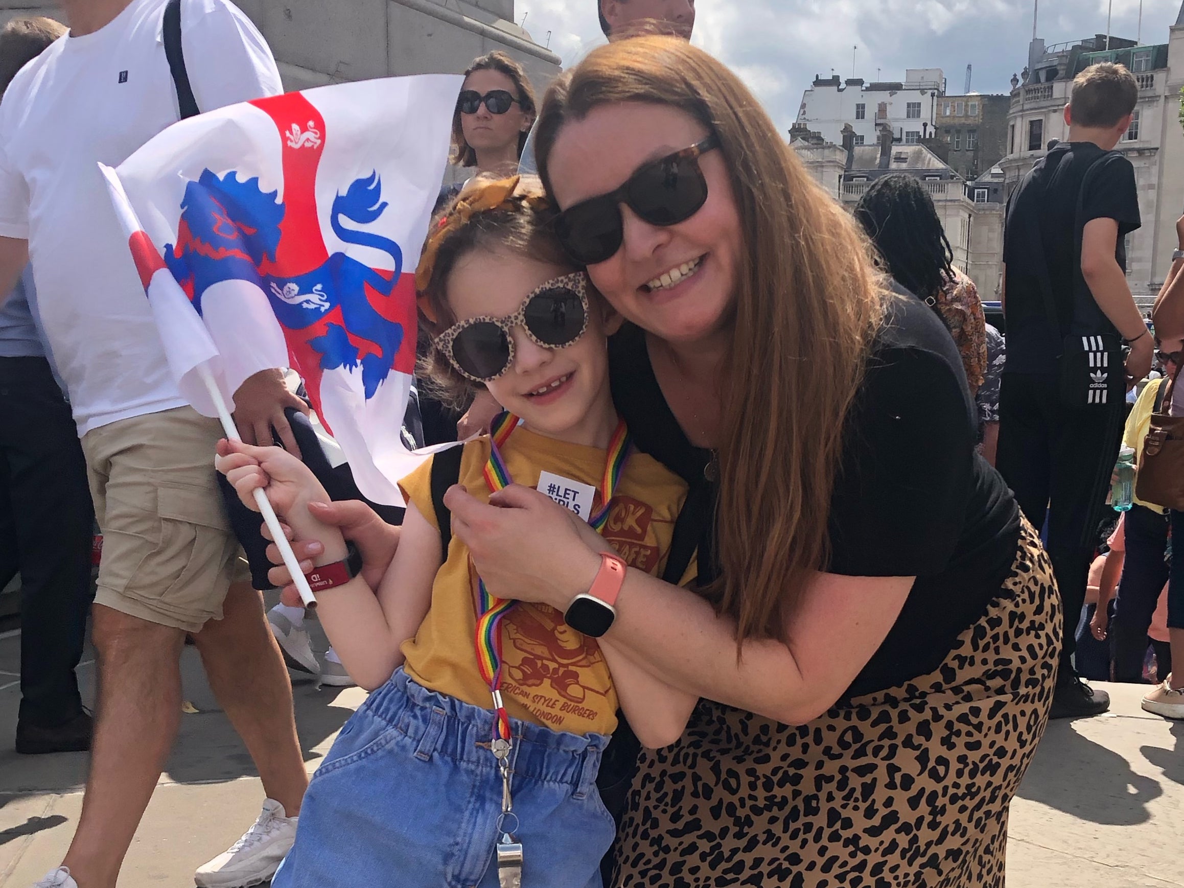 Sharon Langdon-Bailey and her six-year-old daughter Holly