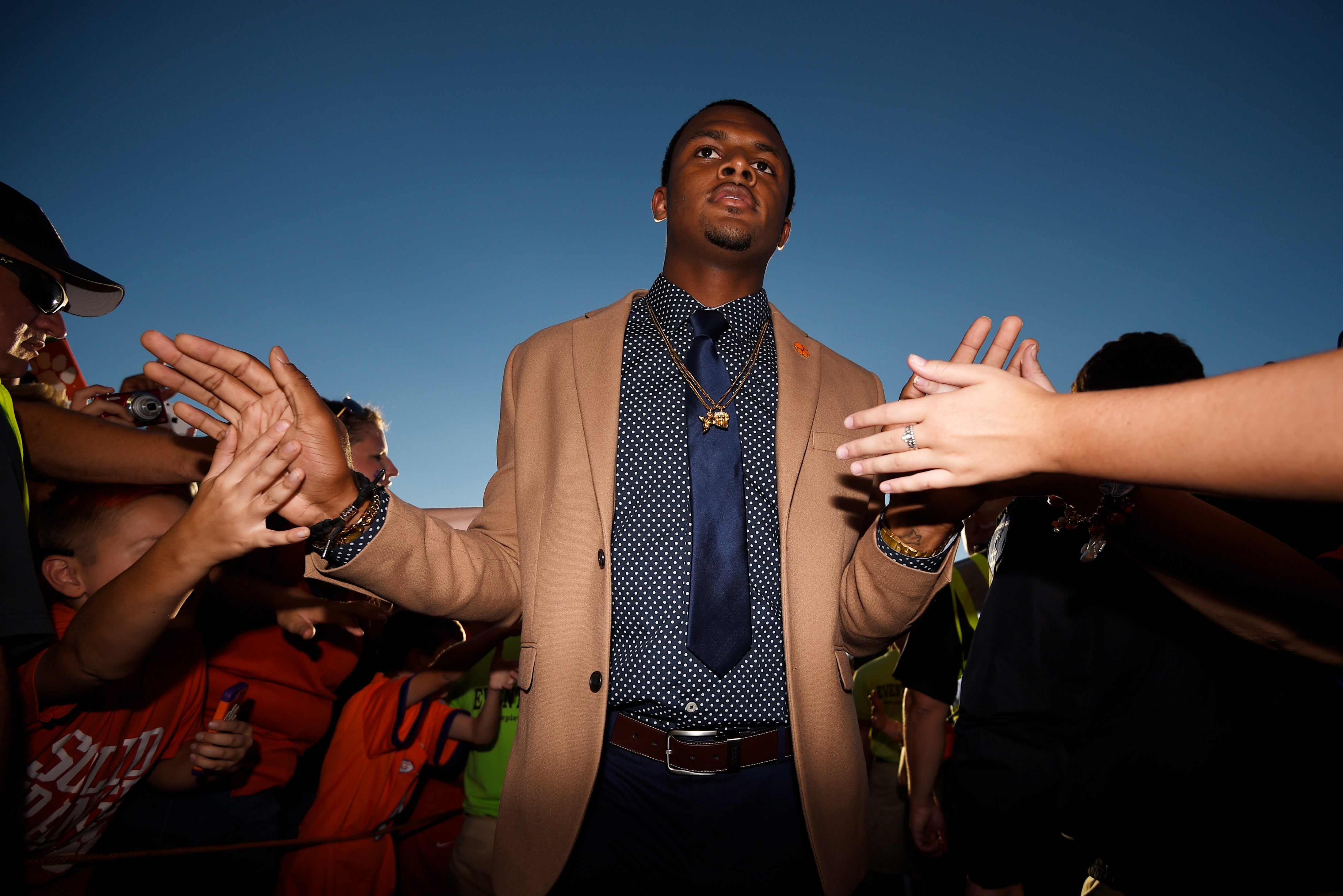 Browns-Watson Suspended Football