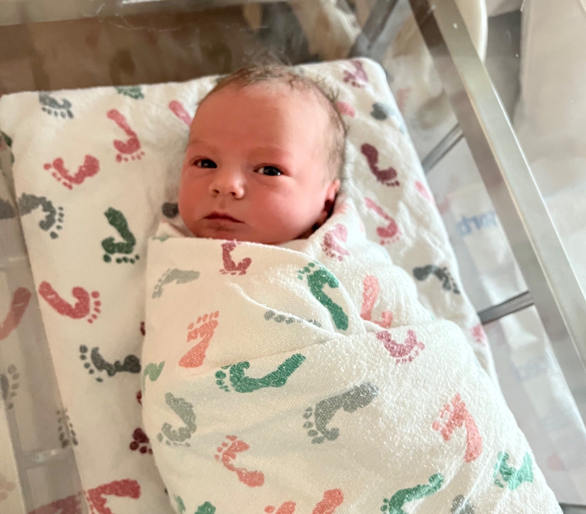 Tessa Rider gave birth to her third child Tobin “Toby” Thomas Rider at the Northern Colorado YMCA