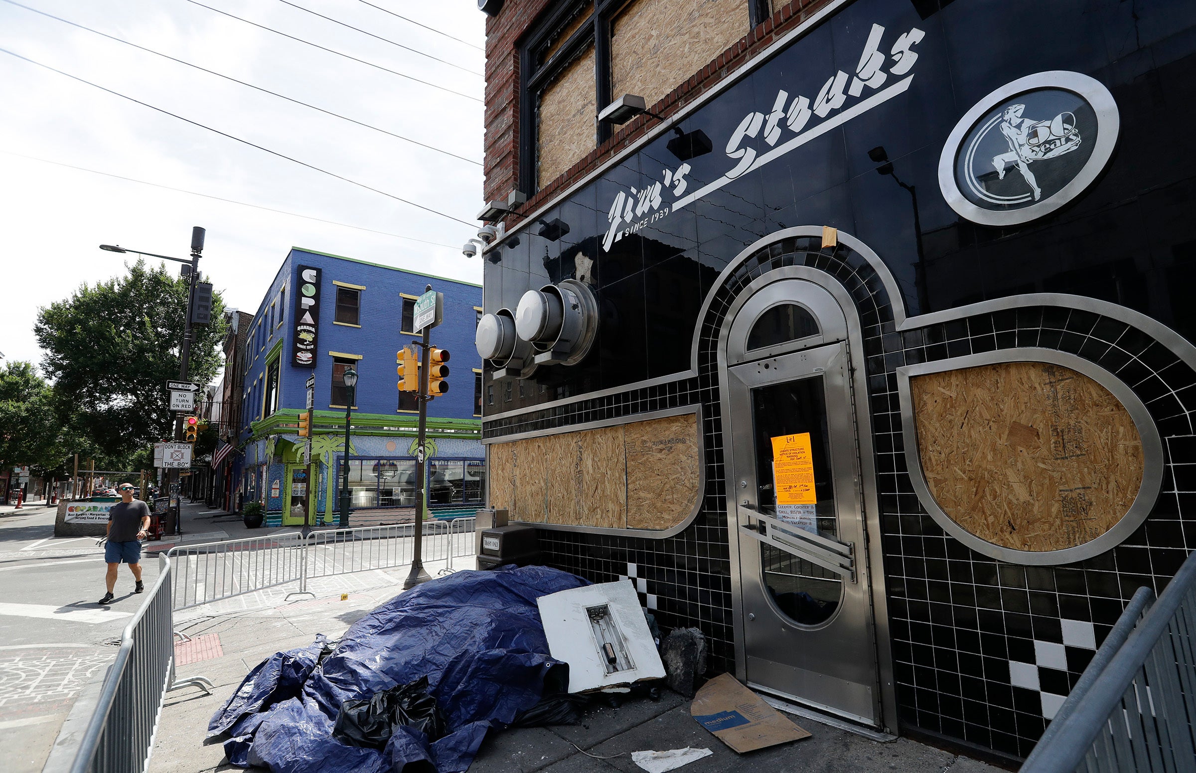 Philadelphia Cheesesteak Shop Fire