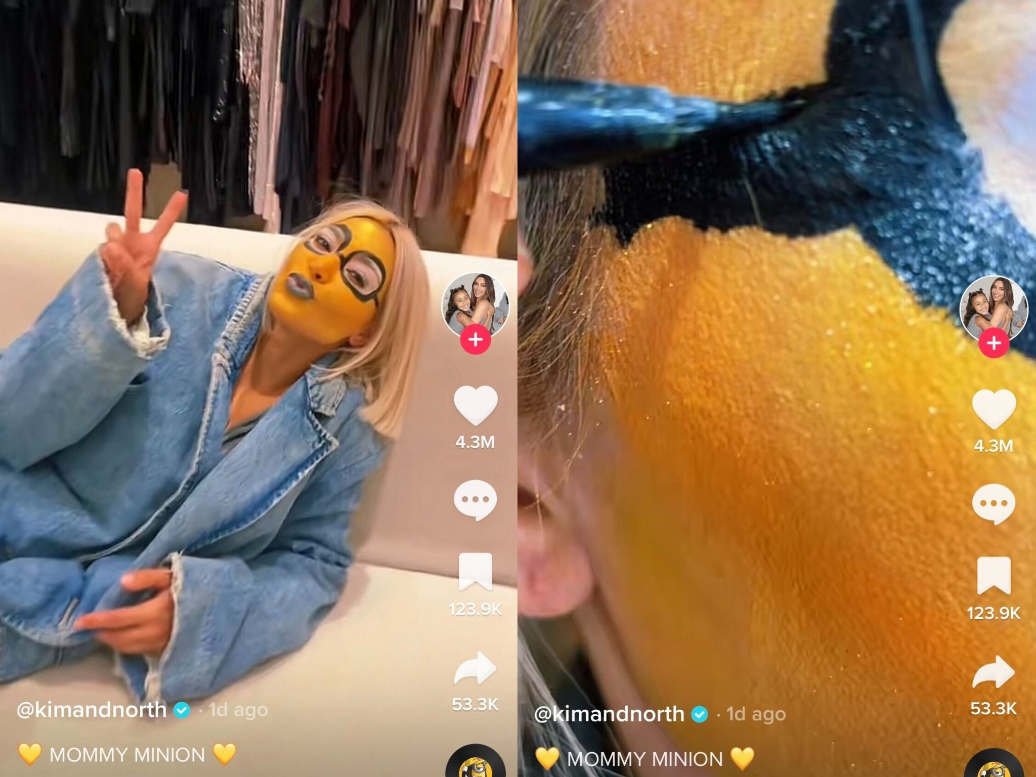 Kim Kardashian gets transformed into a Minion