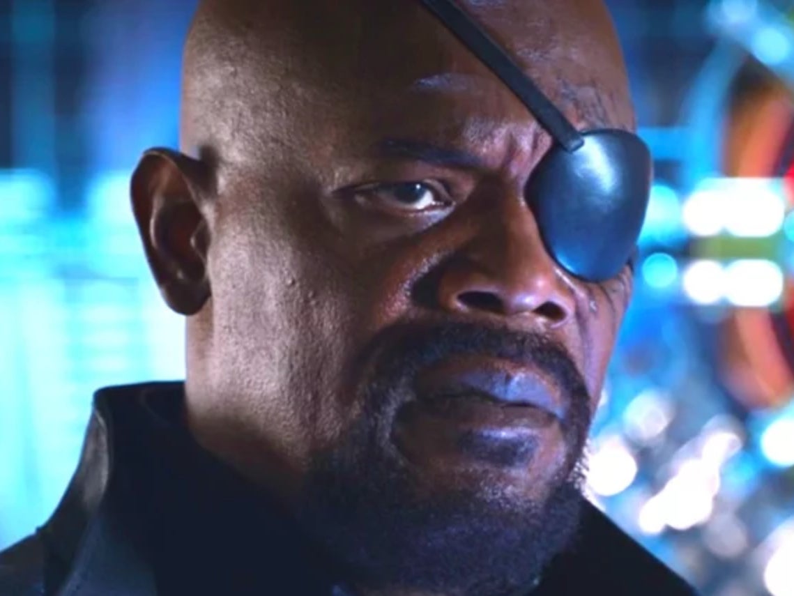 Jackson as Nick Fury