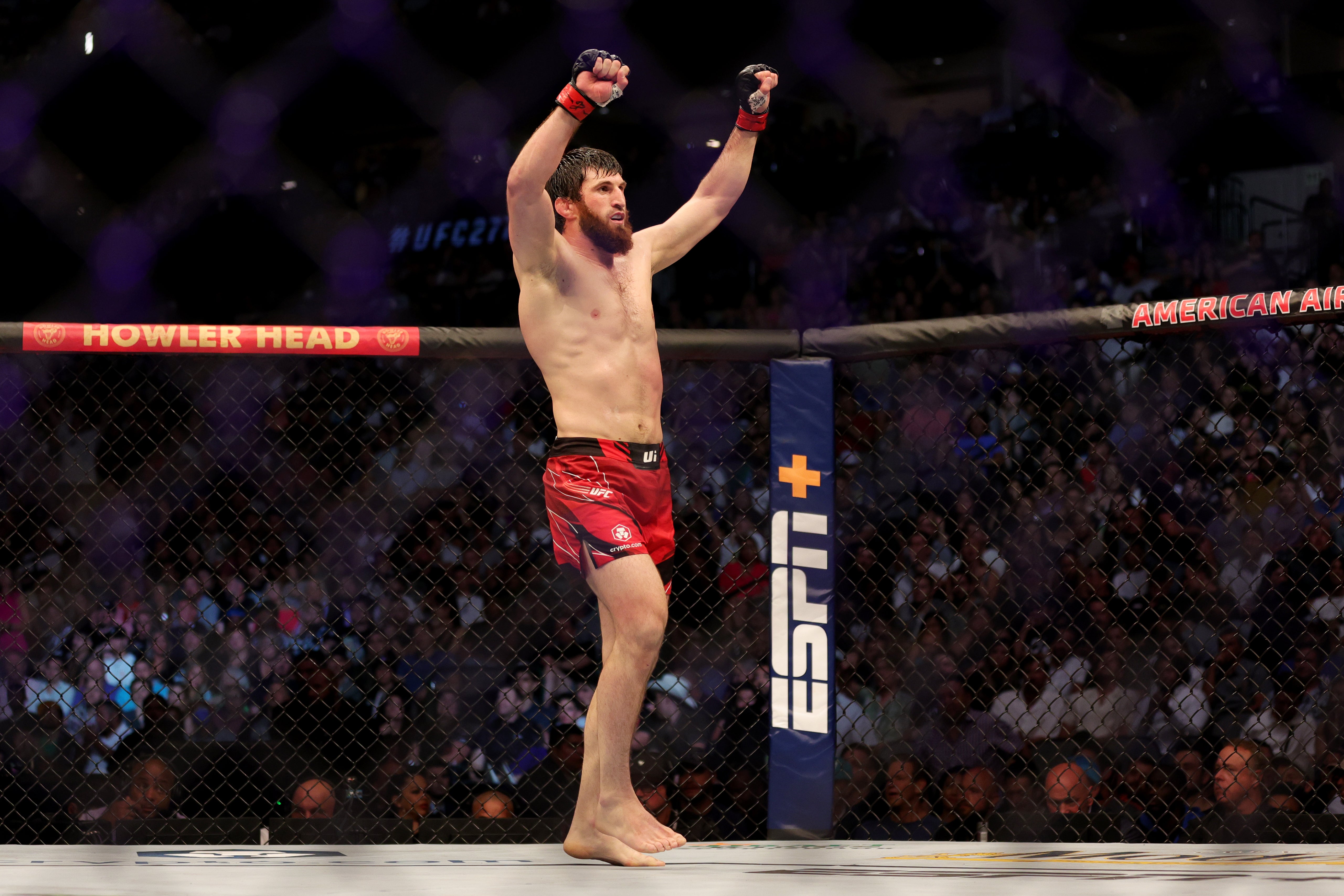 Magomed Ankalaev is edging towards a light heavyweight title shot