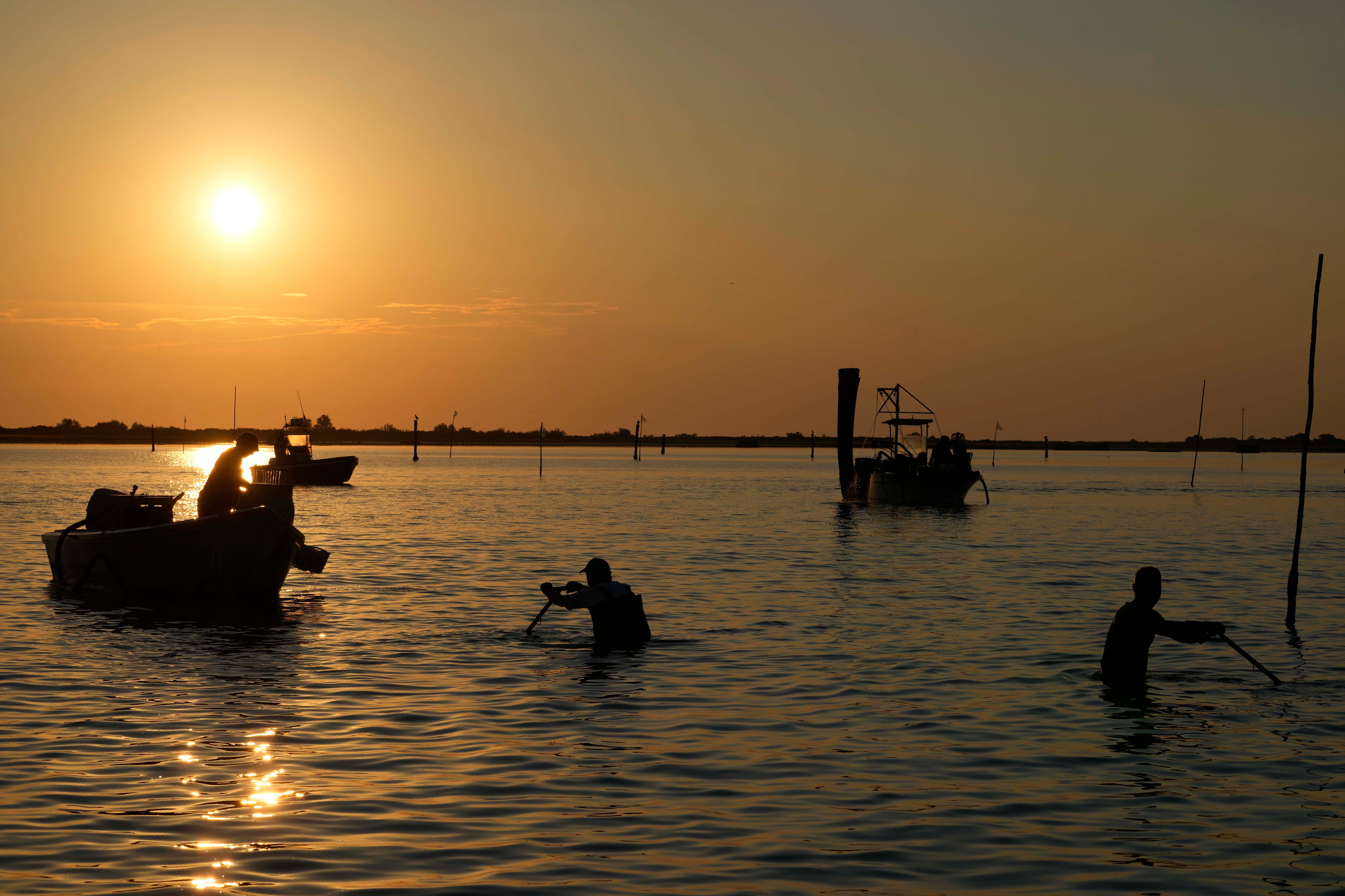 Italy Drought Po Delta