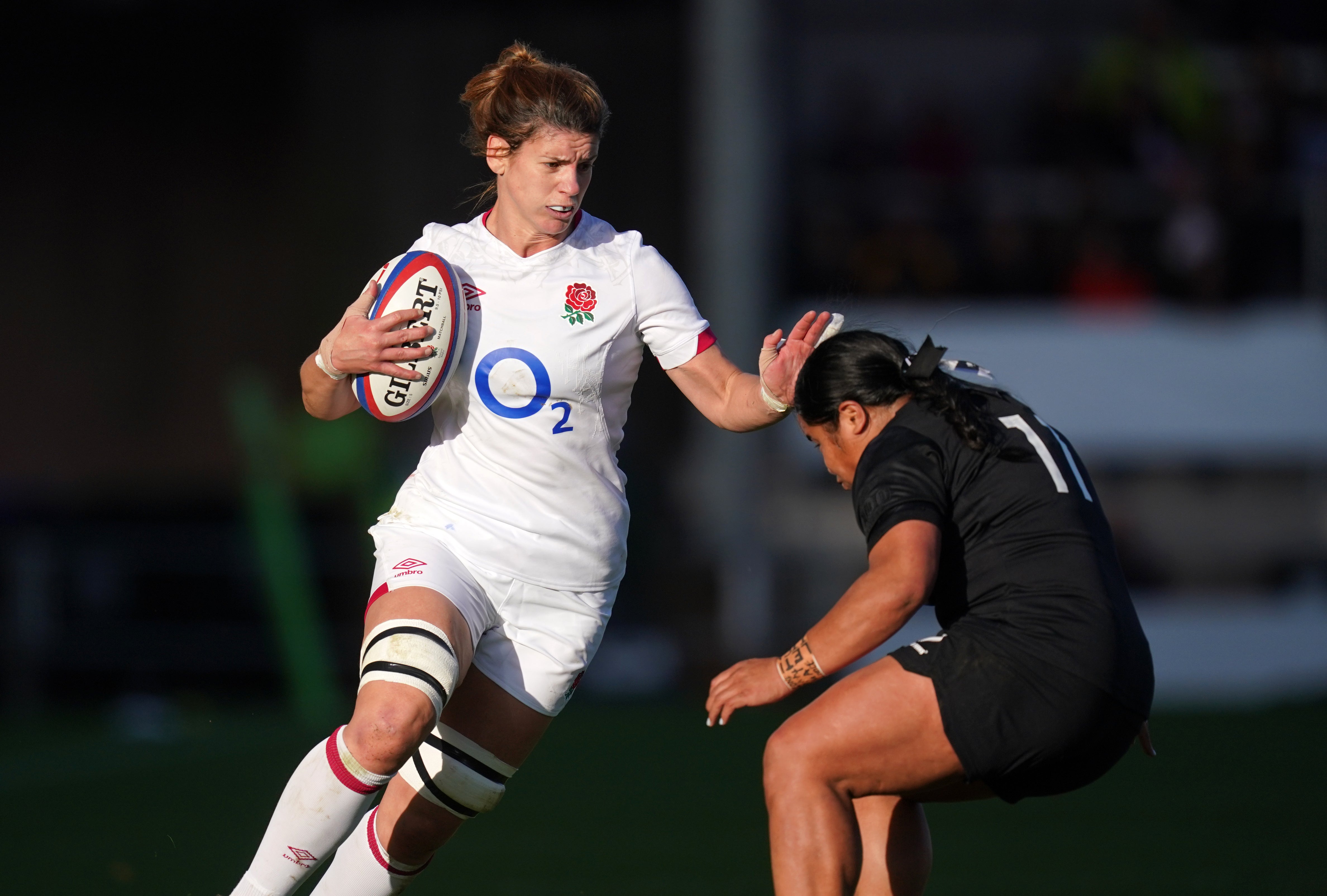 England captain Sarah Hunter in action against New Zealand (David Davies/PA)